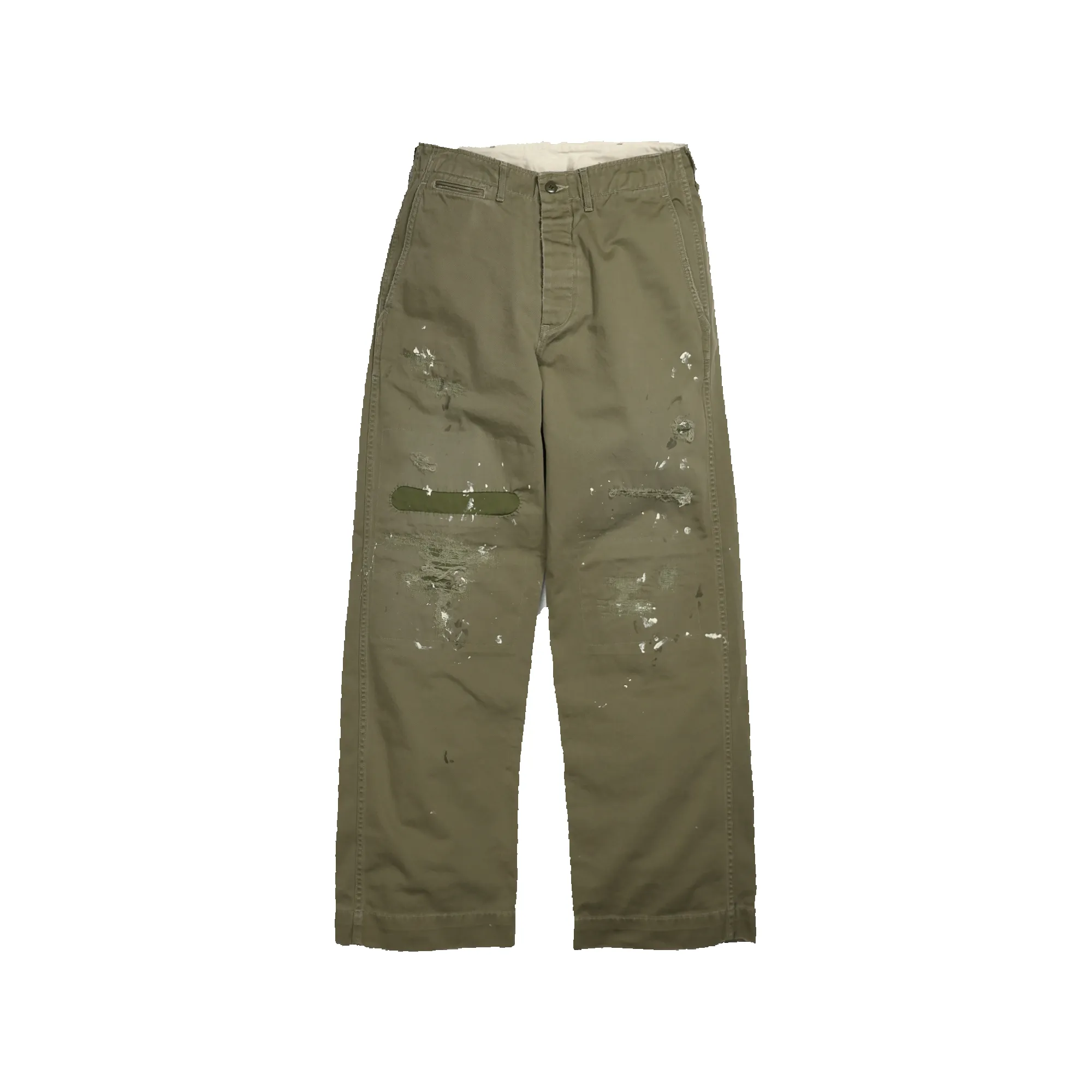 1201HW - U.S.Army Chino 41 Khaki “Freedom Fighter” - sold by Full Count product image thumbnail 4