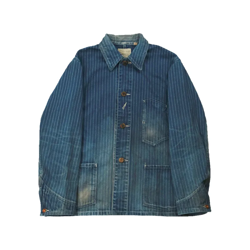 [2025SS] 2015HW-13 Early 1900s Wabash Chore Jacket H.W sold by Full Count
