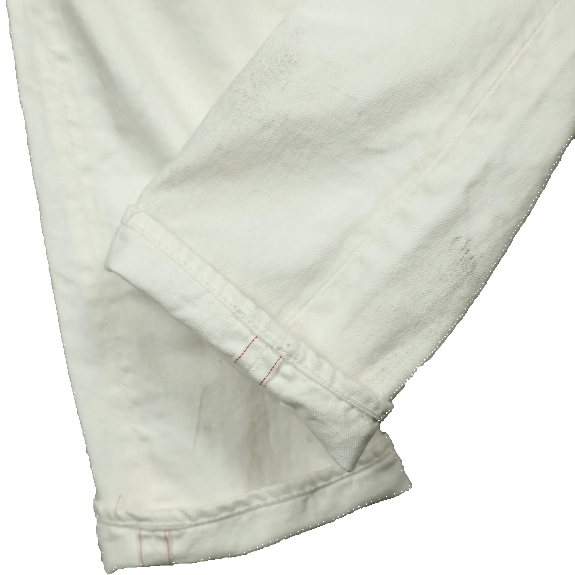 1103WH - 1103 Dirty White Denim - sold by Full Count product image thumbnail 4