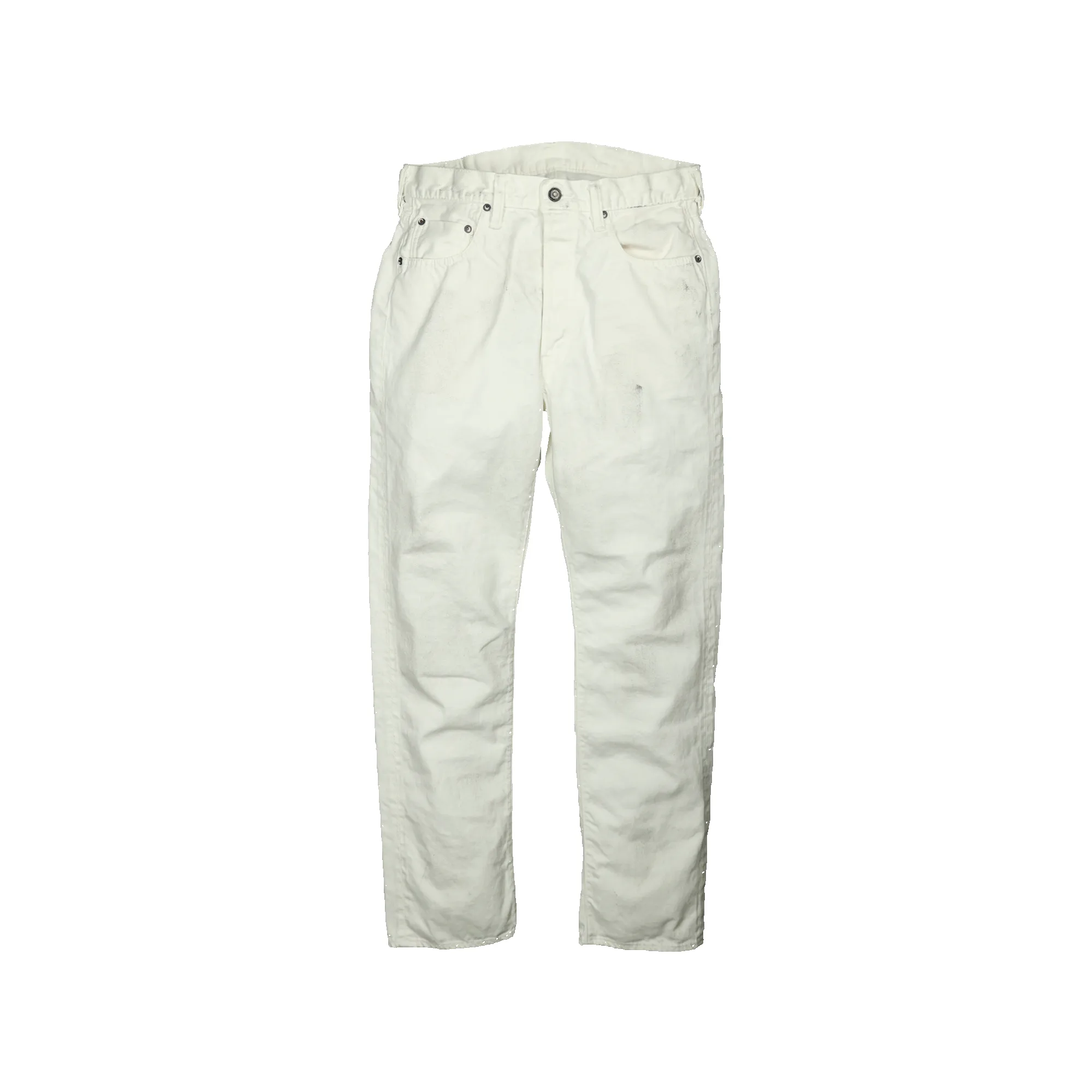 1103WH - 1103 Dirty White Denim - sold by Full Count