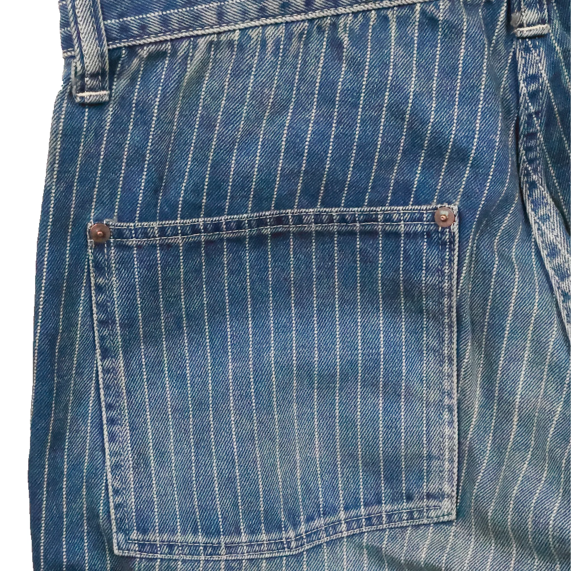 1129HW-7 - Indigo Wabash Work Pants H.W - sold by Full Count product image thumbnail 5