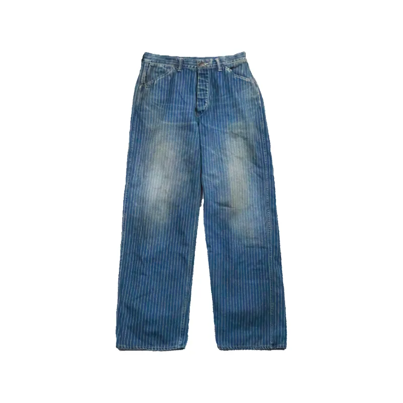 [2025SS] 1129HW-7 - Indigo Wabash Work Pants H.W - sold by Full Count