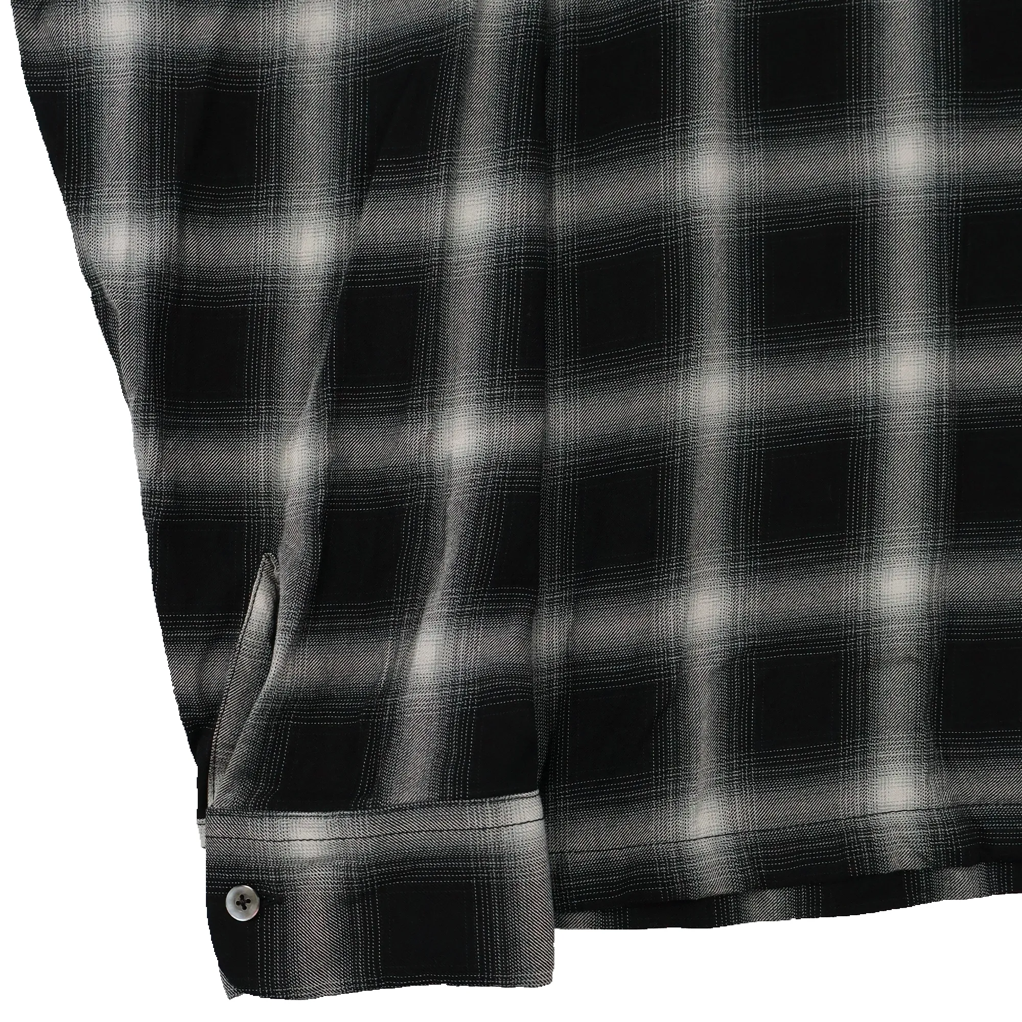 4092 - Rayon Check Open Collar Shirt - sold by Full Count product image thumbnail 5