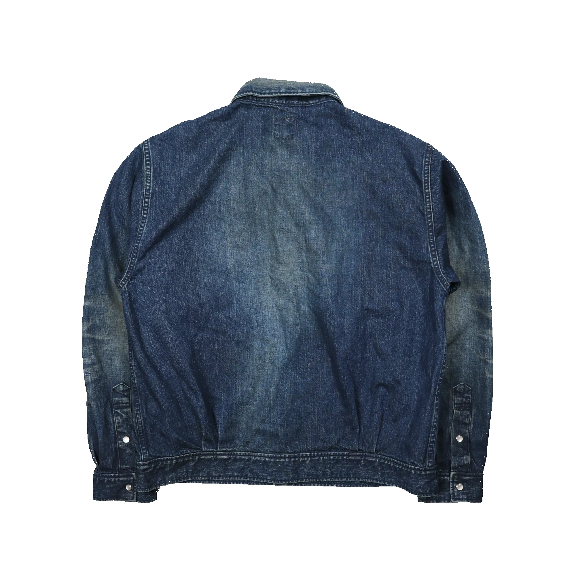 2038HW - Hollywood Dude Denim Jacket H.W - sold by Full Count product image thumbnail 2