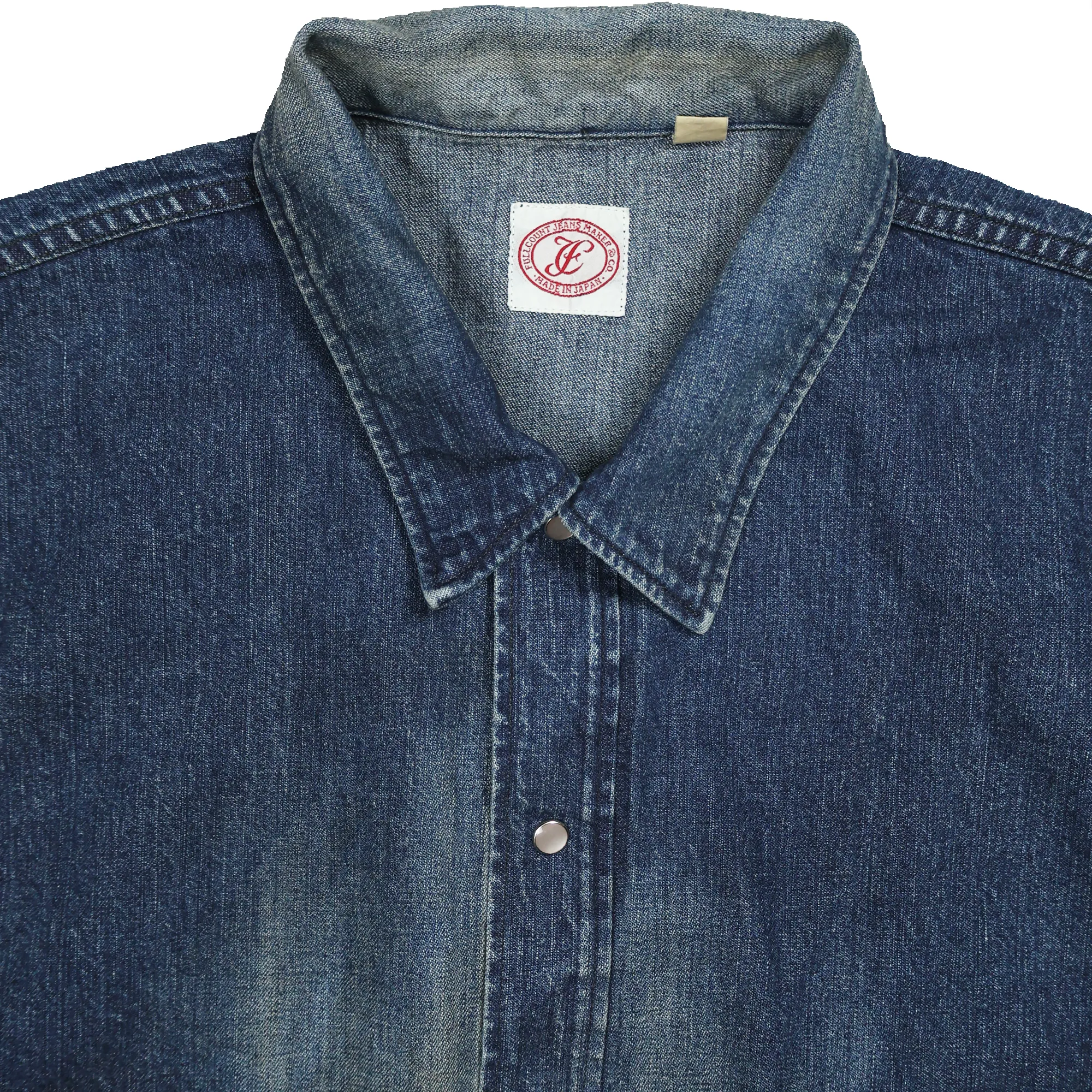 2038HW - Hollywood Dude Denim Jacket H.W - sold by Full Count product image thumbnail 3