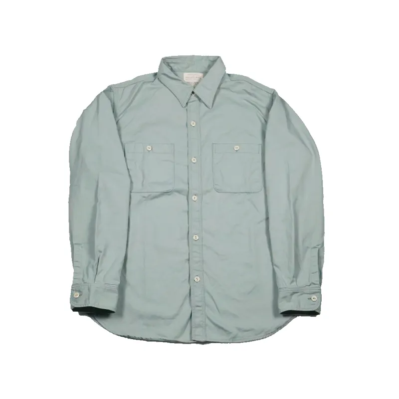 [2025SS]4087-2 - Twill Work Shirt - sold by Full Count