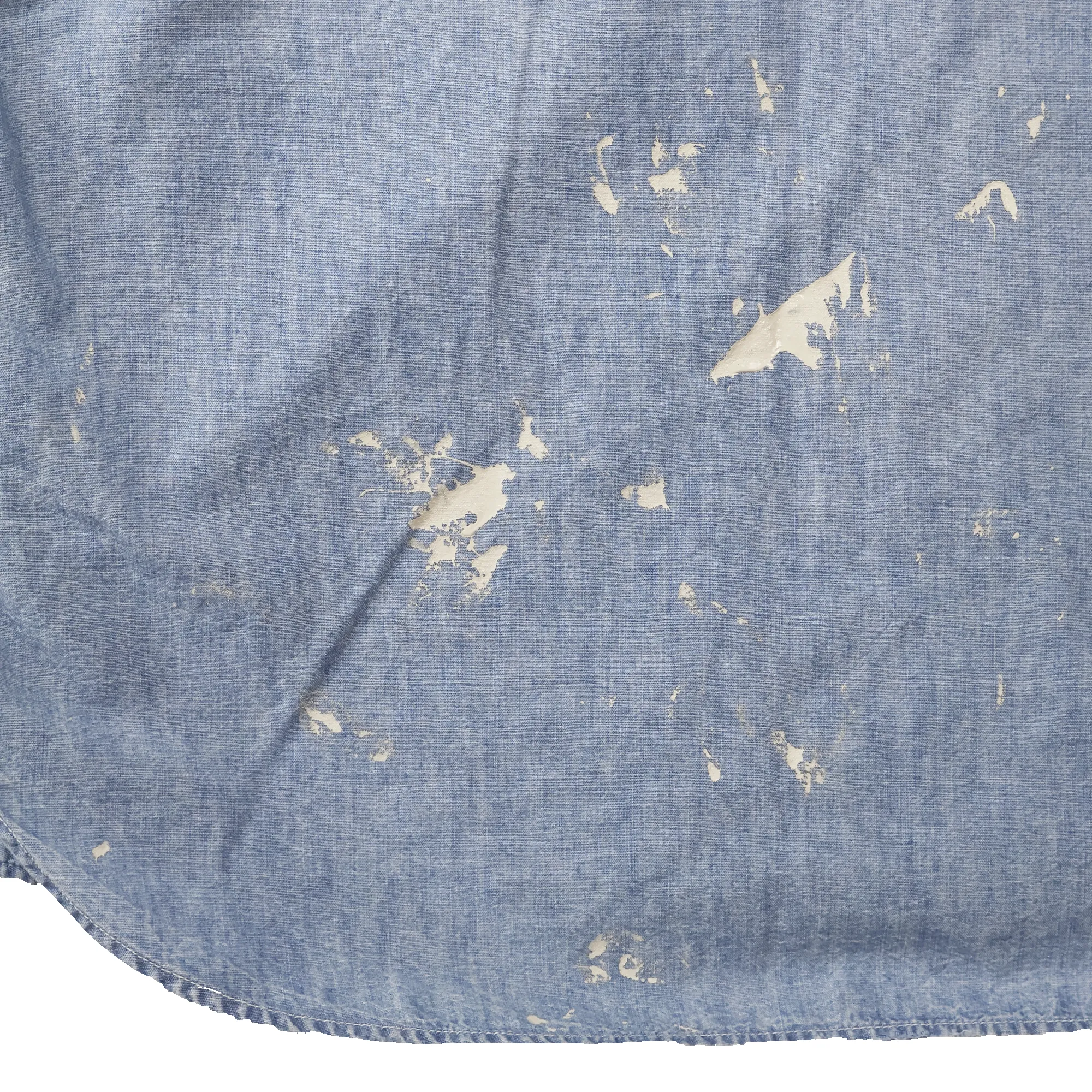 4810HW-SP - Chambray Shirt “Aging” sold by Full Count product image thumbnail 3