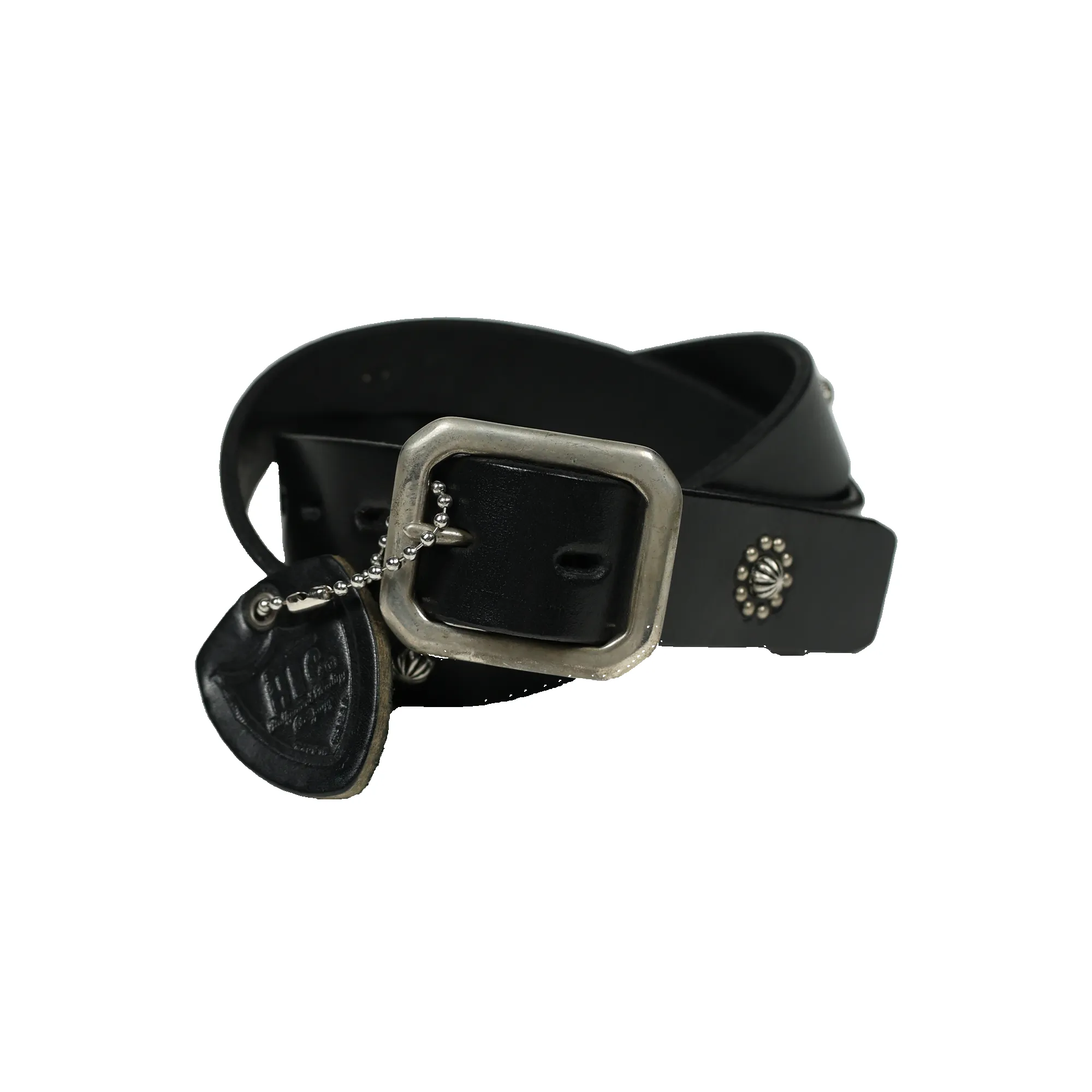 6215HTC - Umbrella Studs Belt by Zip Stevenson HTC sold by Full Count product image thumbnail 3