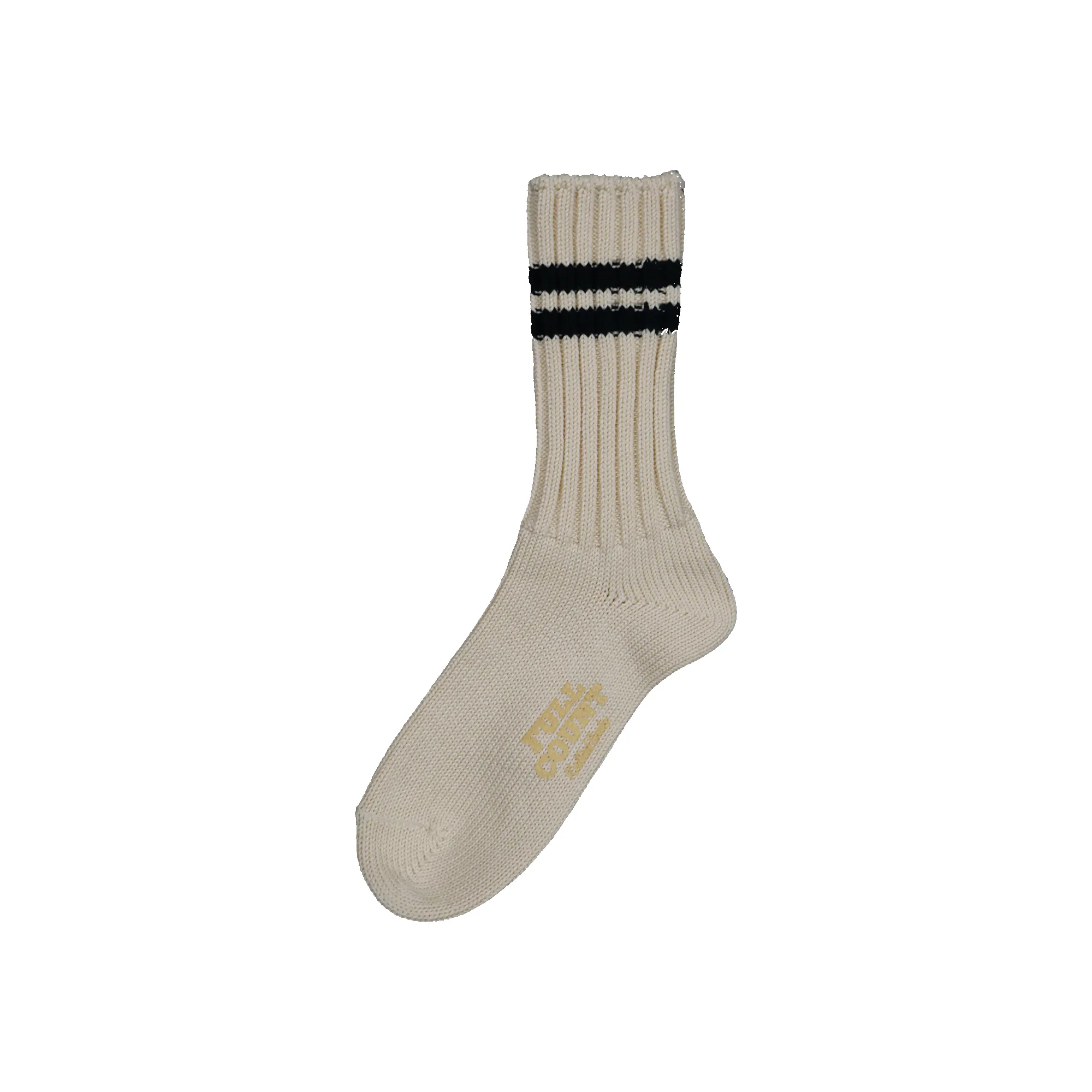 6110-4 - Ribbed Crew Socks - sold by Full Count product image thumbnail 4