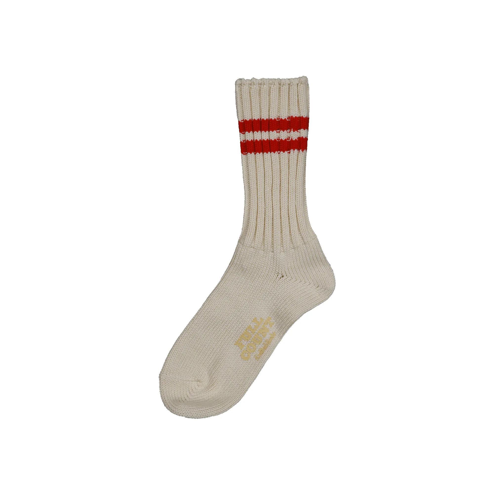 6110-4 - Ribbed Crew Socks - sold by Full Count product image thumbnail 3