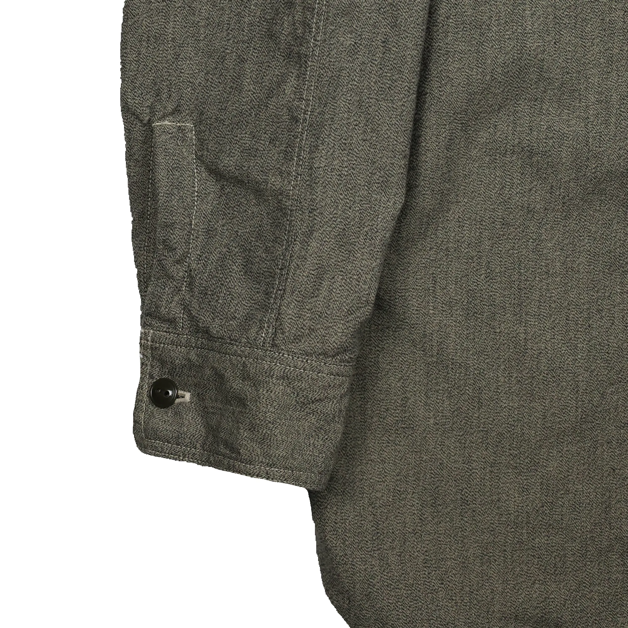 4090-2 30s Triple Stitch Covert Chambray Shirt sold by Full Count product image thumbnail 5