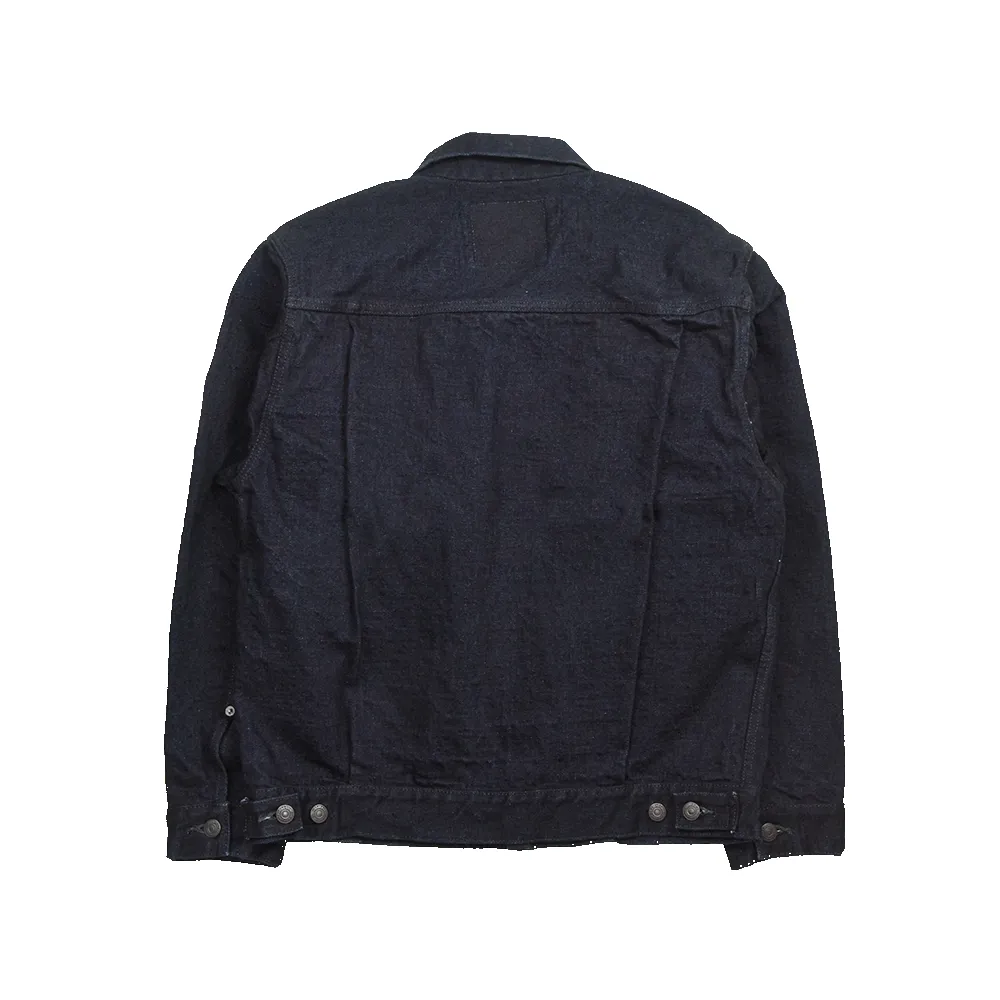 2102SRB - 2102 Type2 Super Rough Indigo × Black - sold by Full Count product image thumbnail 2