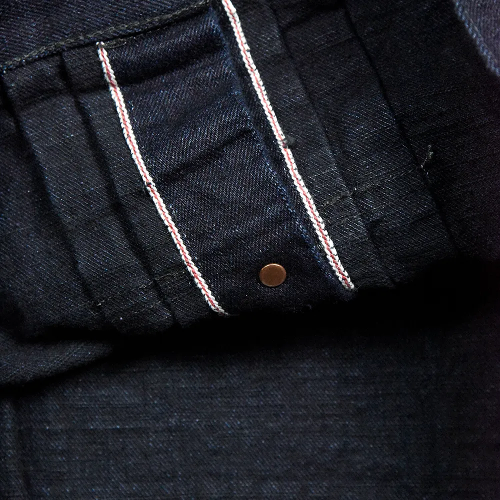 2102SRB - 2102 Type2 Super Rough Indigo × Black - sold by Full Count product image thumbnail 4