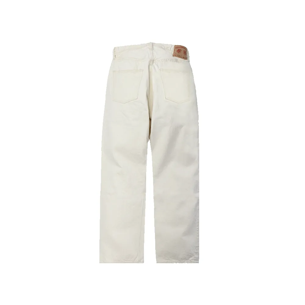 0105EC - Wide Ecru Denim - sold by Full Count product image thumbnail 2