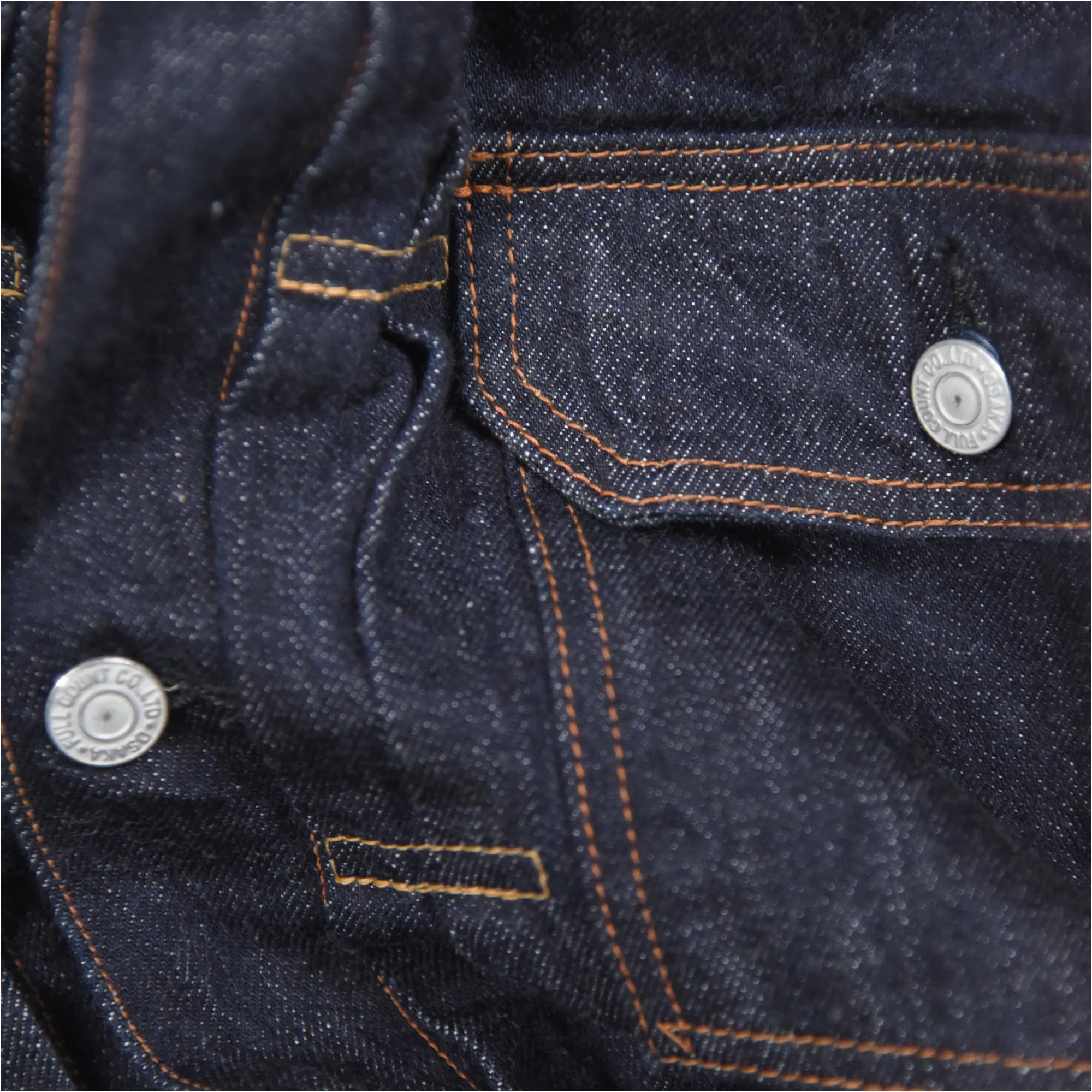 2102SS - Type 2 Denim Jacket (Super Smooth) - sold by Full Count product image thumbnail 4