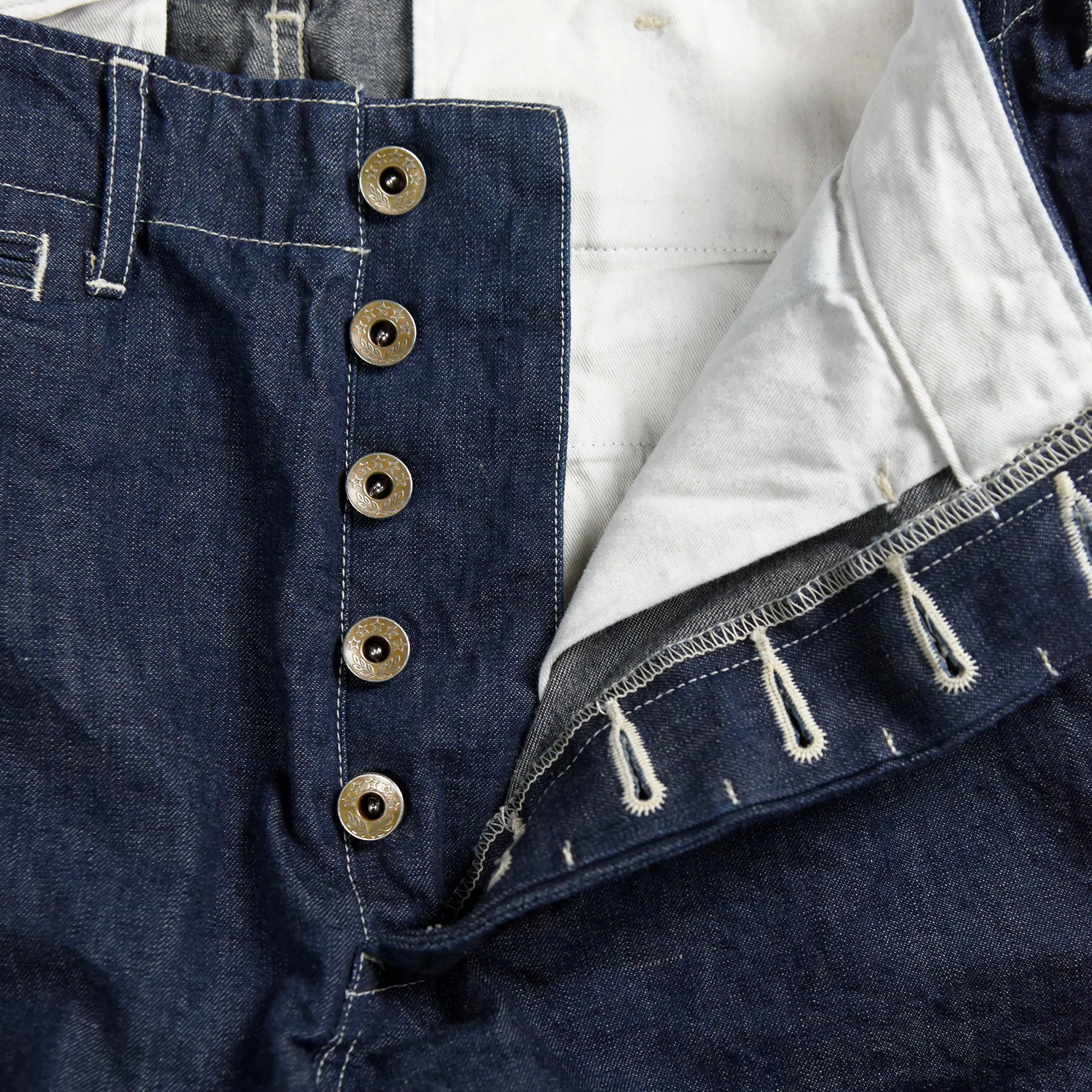 1201-24A - M-41 Denim - sold by Full Count product image thumbnail 4