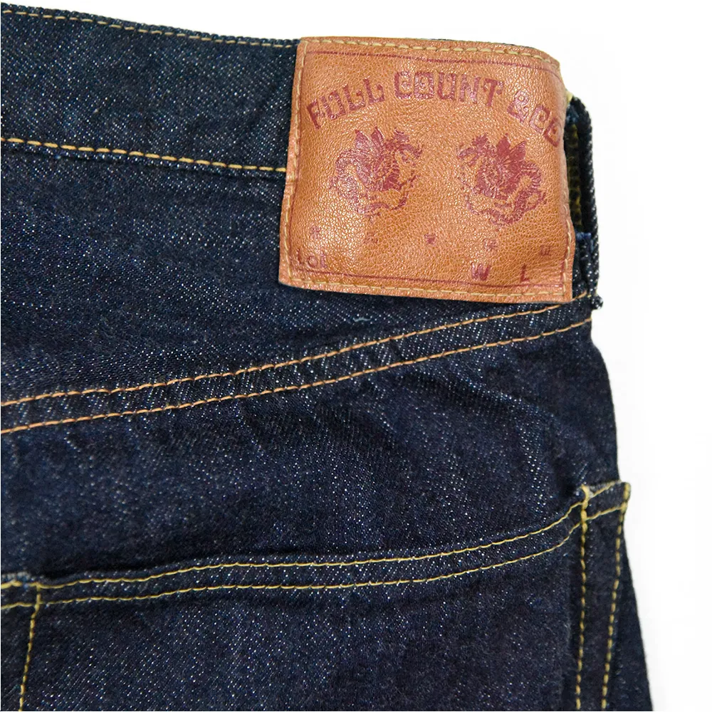 1103SS - Clean Straight Denim (Super Smooth) - sold by Full Count product image thumbnail 5