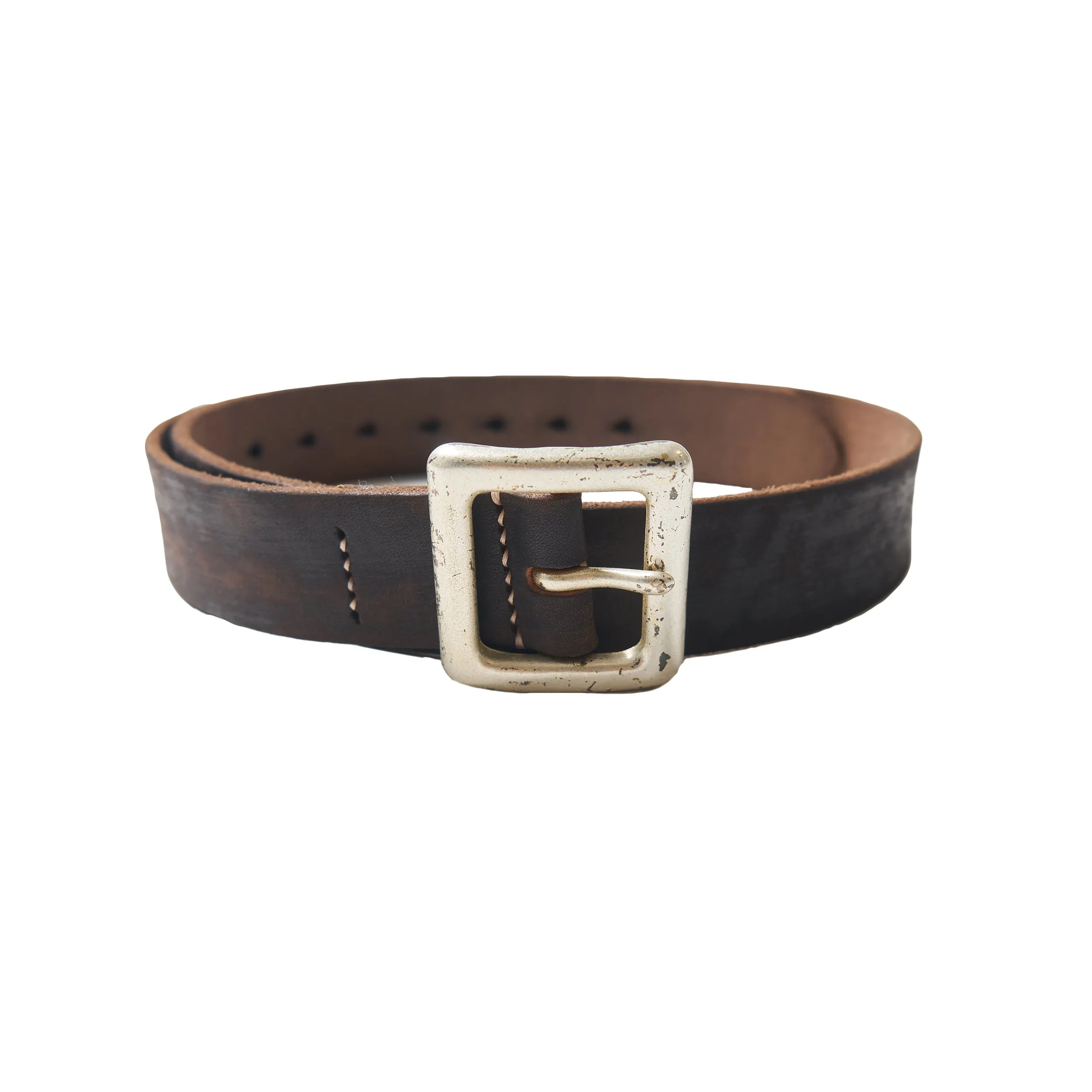 6211 - Wild Leather Garrison Belt - sold by Full Count