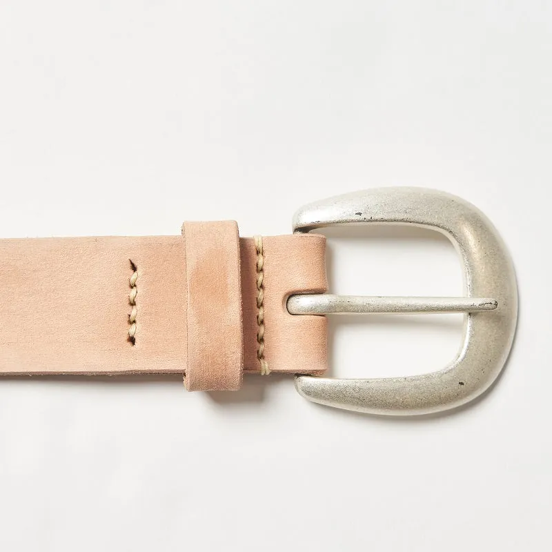 6210 - Wild Leather Belt - sold by Full Count product image thumbnail 4