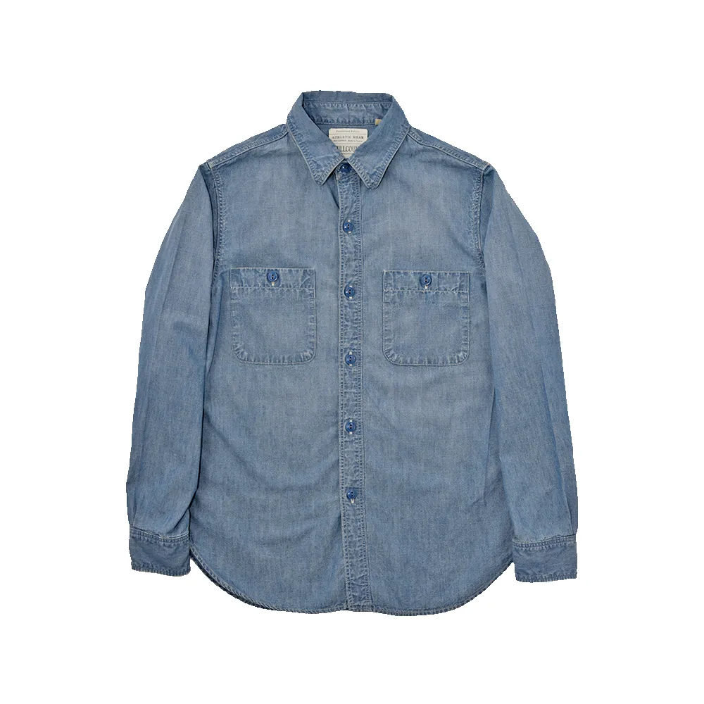 4810HW-3 - Chambray Shirt “Fade” - sold by Full Count