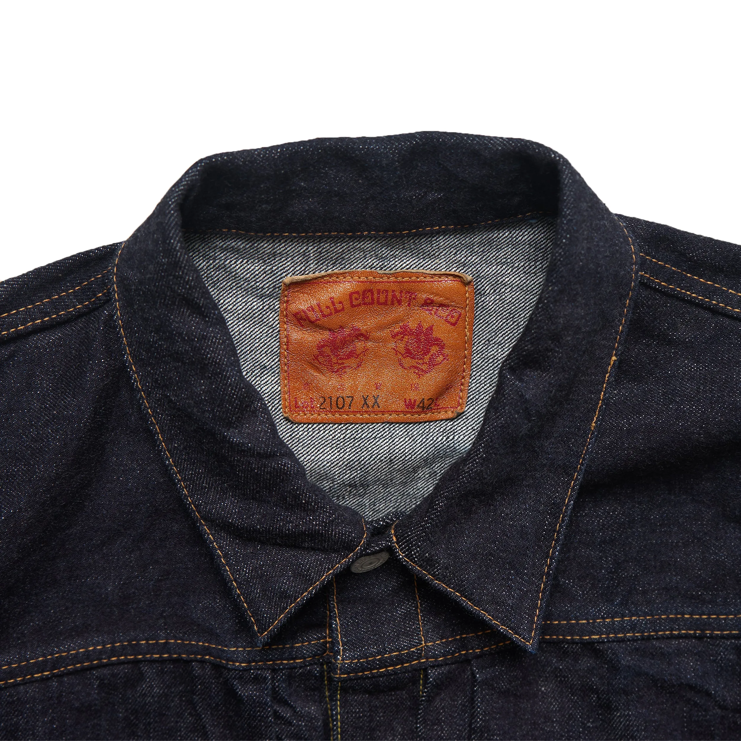 2107XX - Type 1 Denim Jacket - sold by Full Count product image thumbnail 4