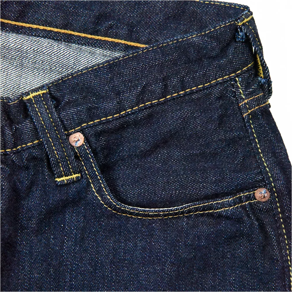 1101SS - Straight Denim (Super Smooth) - sold by Full Count product image thumbnail 4