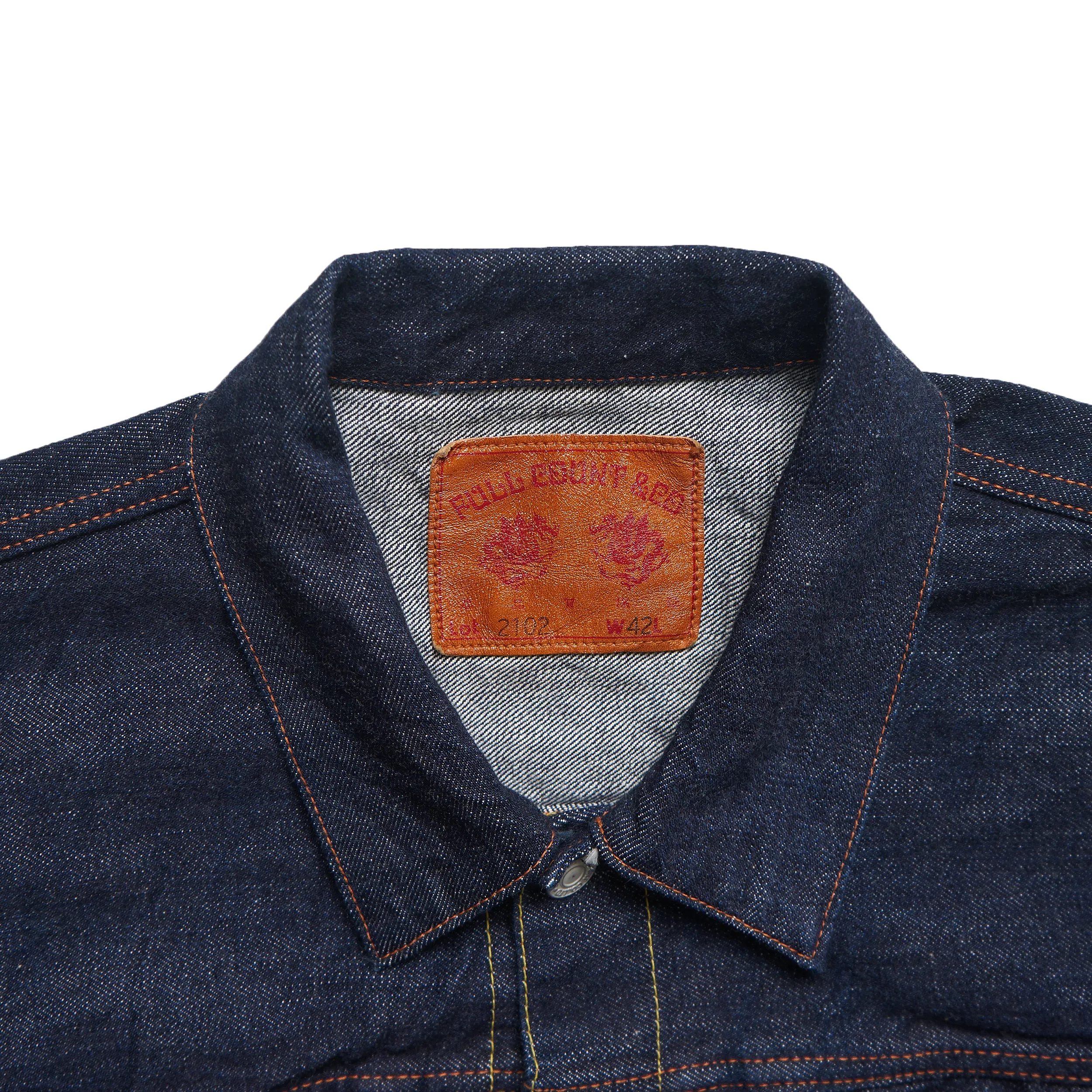 2102 - Type 2 Denim Jacket - sold by Full Count product image thumbnail 4