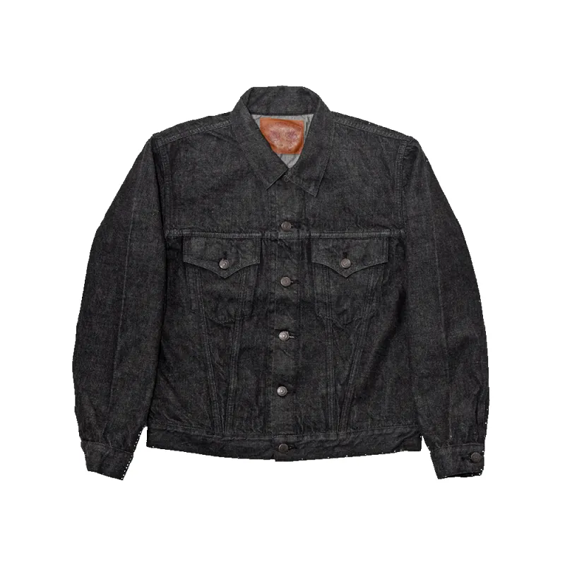 2101BK - Type 3 Black Denim Jacket - sold by Full Count