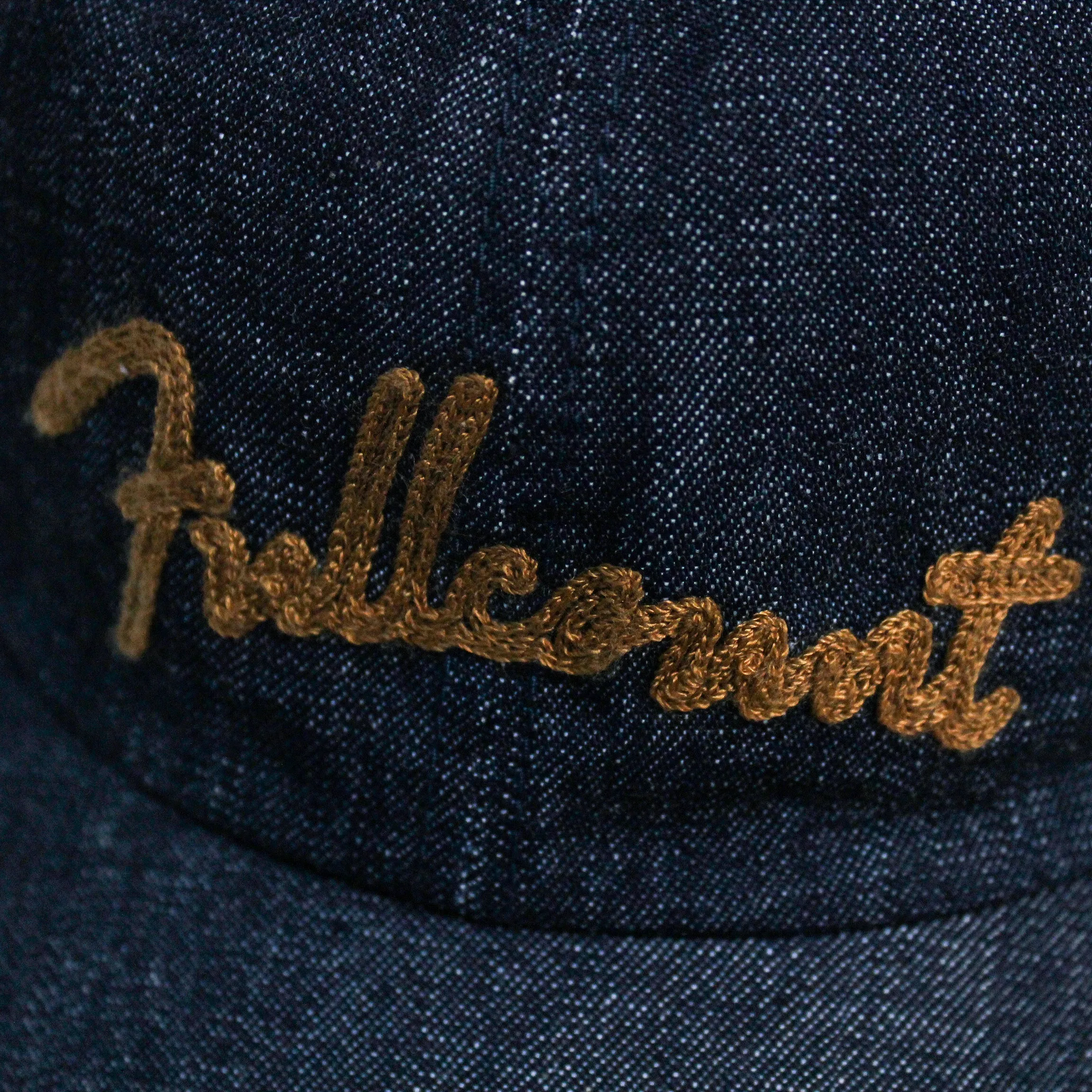 6007 - Chain Embroidery Denim Cap - sold by Full Count product image thumbnail 4