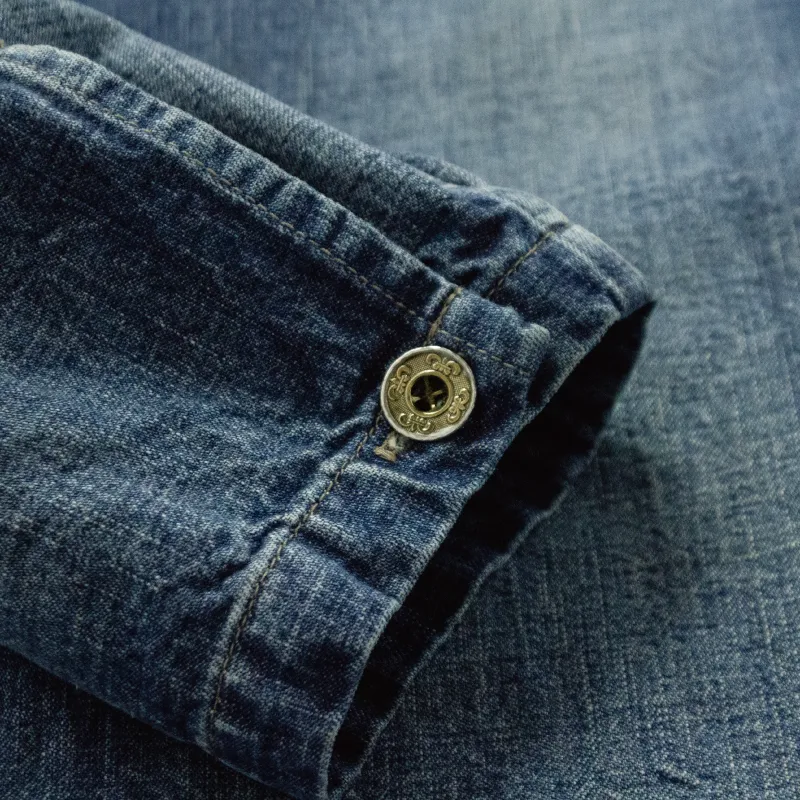 4050-FUBAR - US Army Pullover Shirt - sold by Full Count product image thumbnail 5