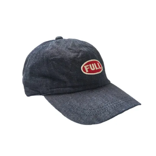 6770 - FULL Emblem Denim B.B.Cap - sold by Full Count