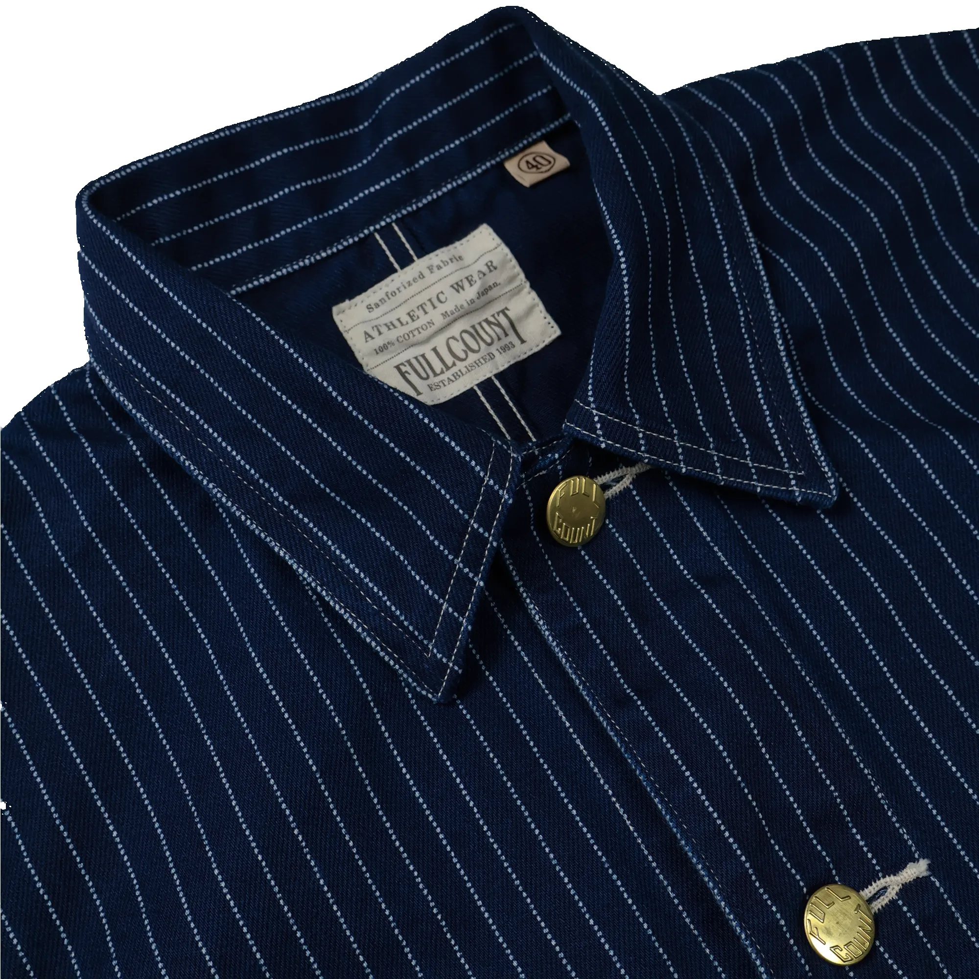 2015-13 - Early 1900s Wabash Chore Jacket - sold by Full Count product image thumbnail 4