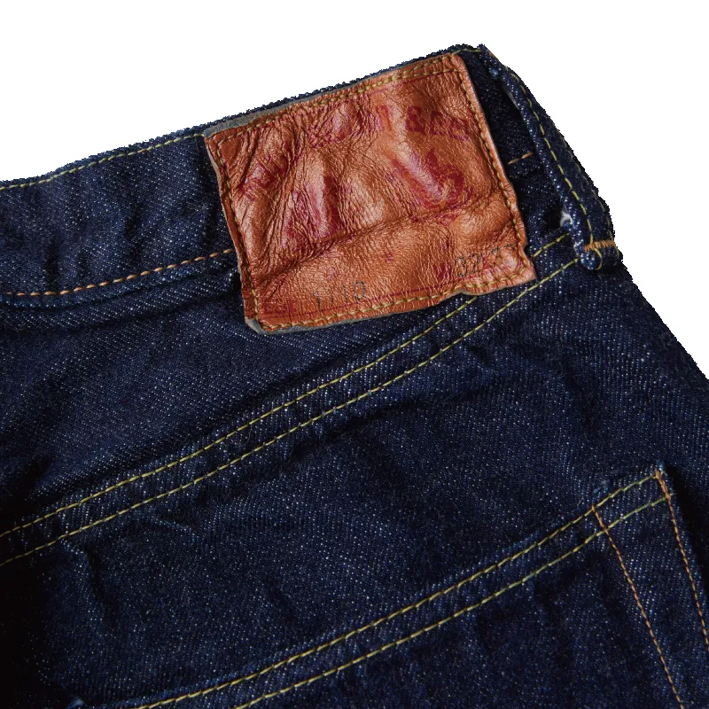 1110W - Tapered Denim - sold by Full Count product image thumbnail 4