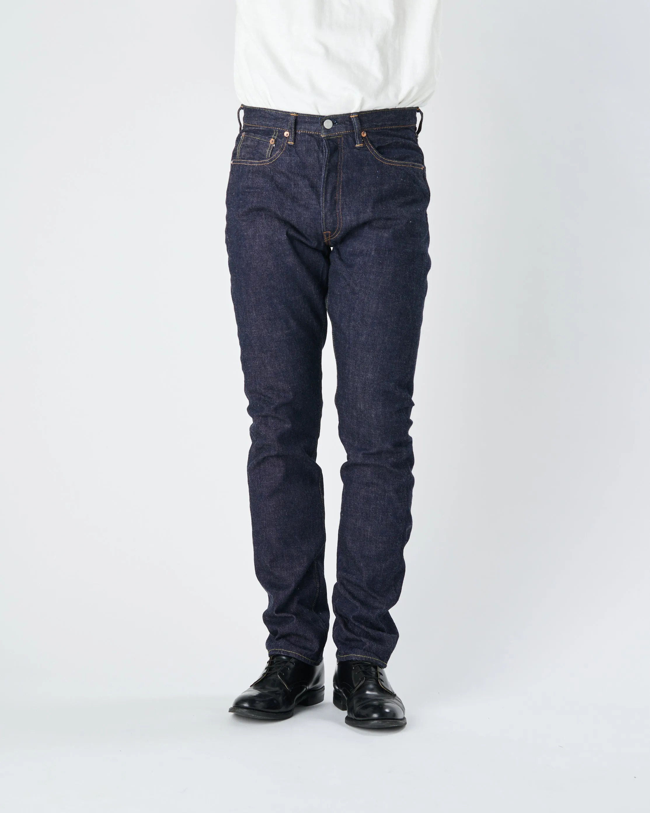 1110W - Tapered Denim - sold by Full Count product image thumbnail 5