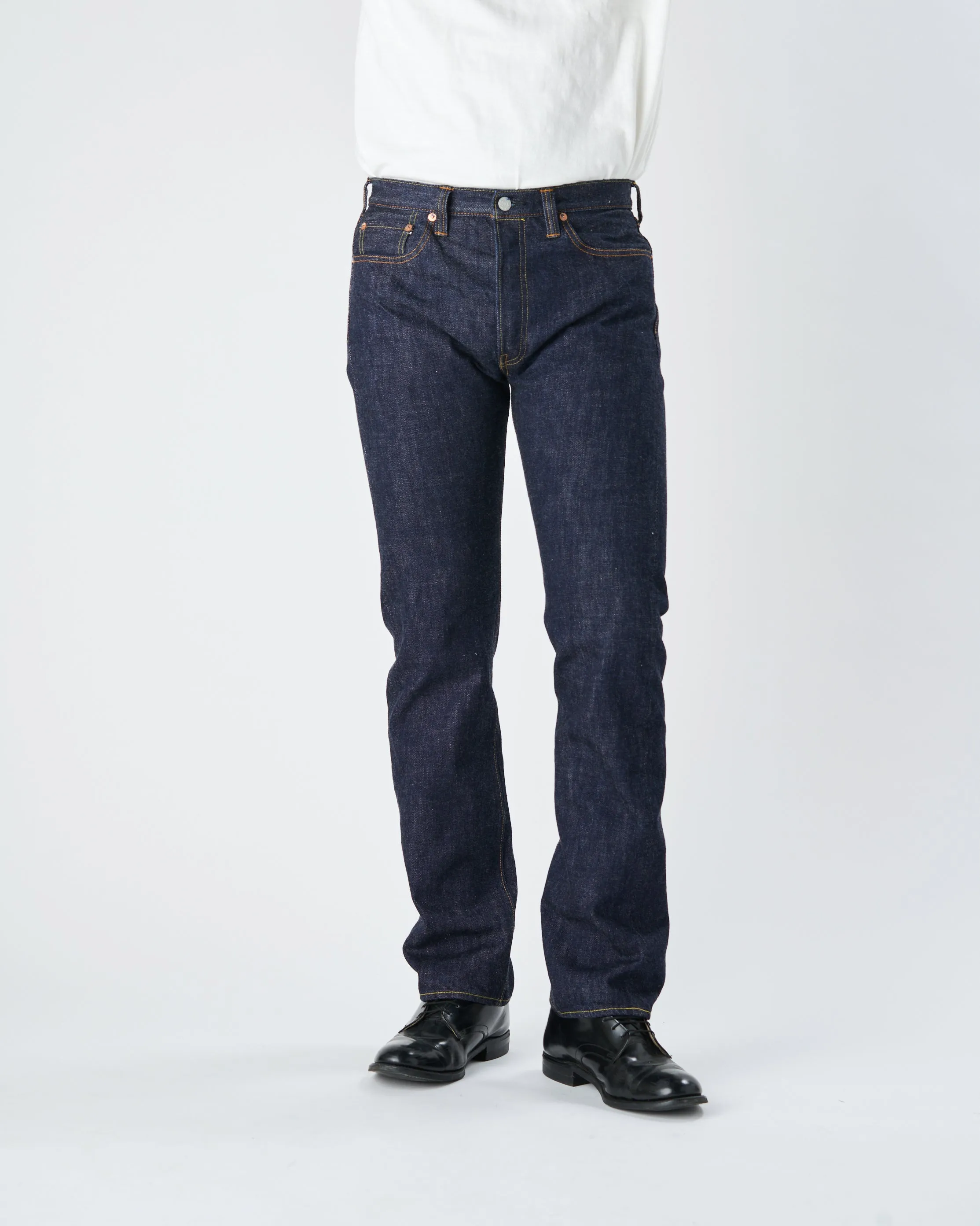 1108W - Slim Straight Denim - sold by Full Count product image thumbnail 5