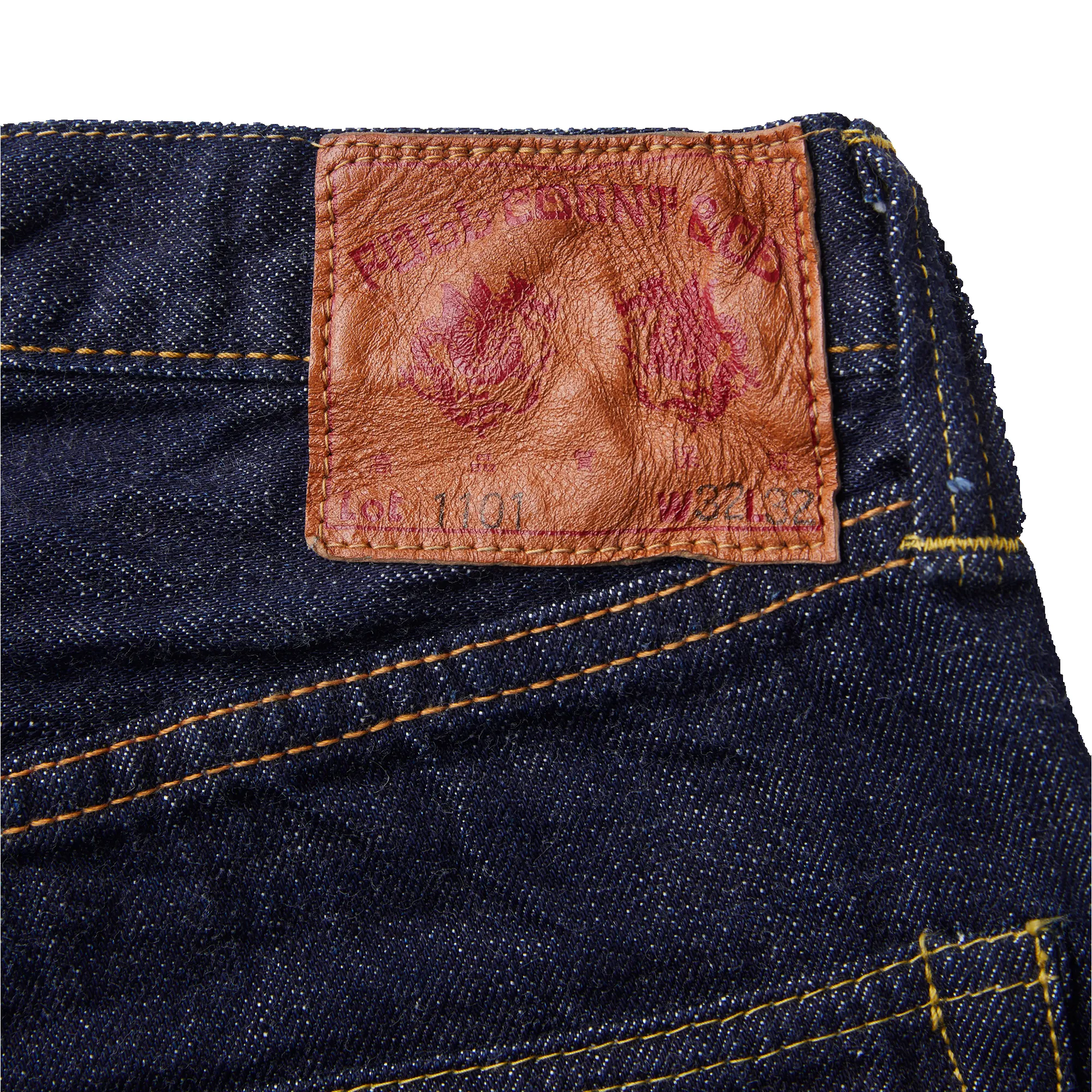 1101W - Straight Denim - sold by Full Count product image thumbnail 4