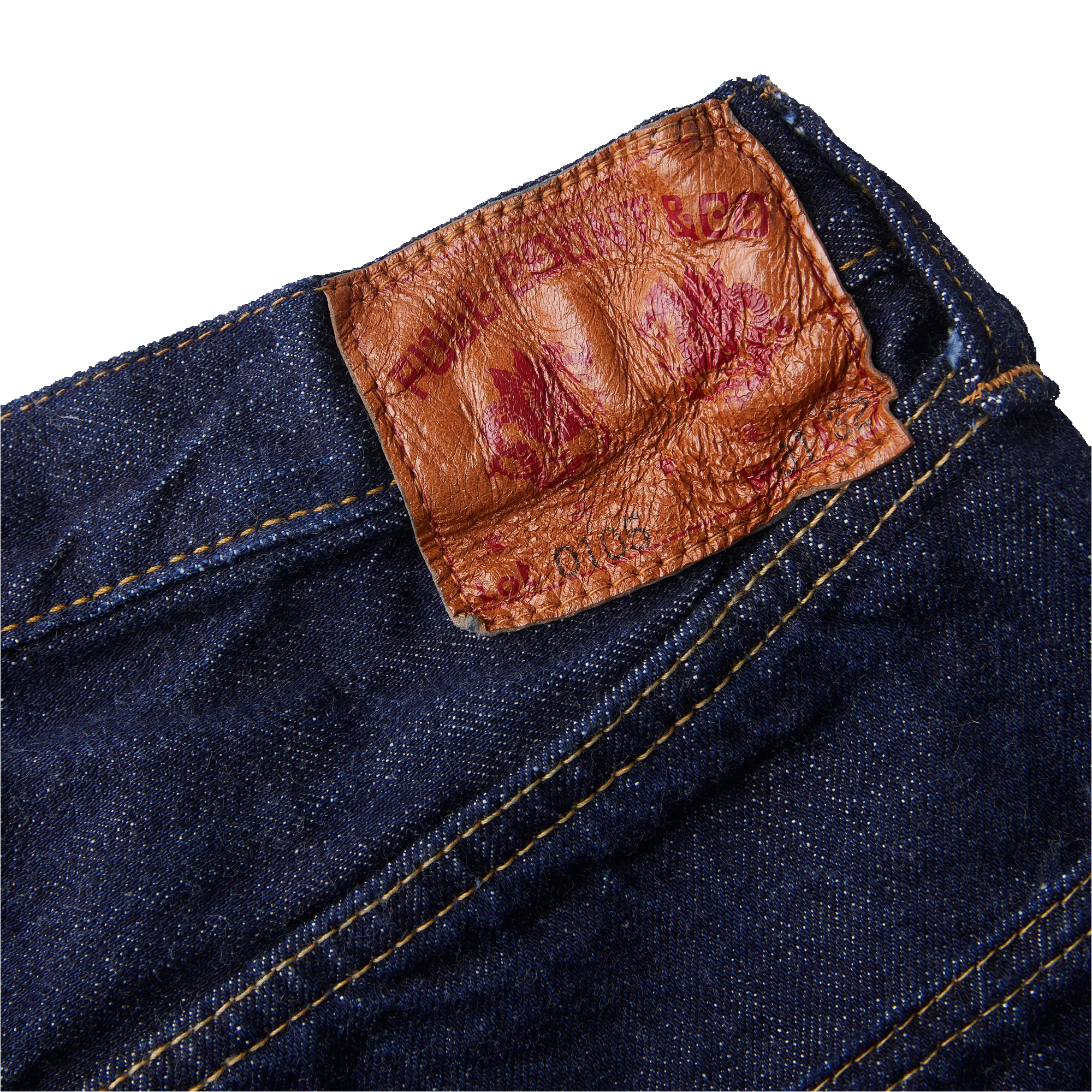 0105W - Wide Denim - sold by Full Count product image thumbnail 4