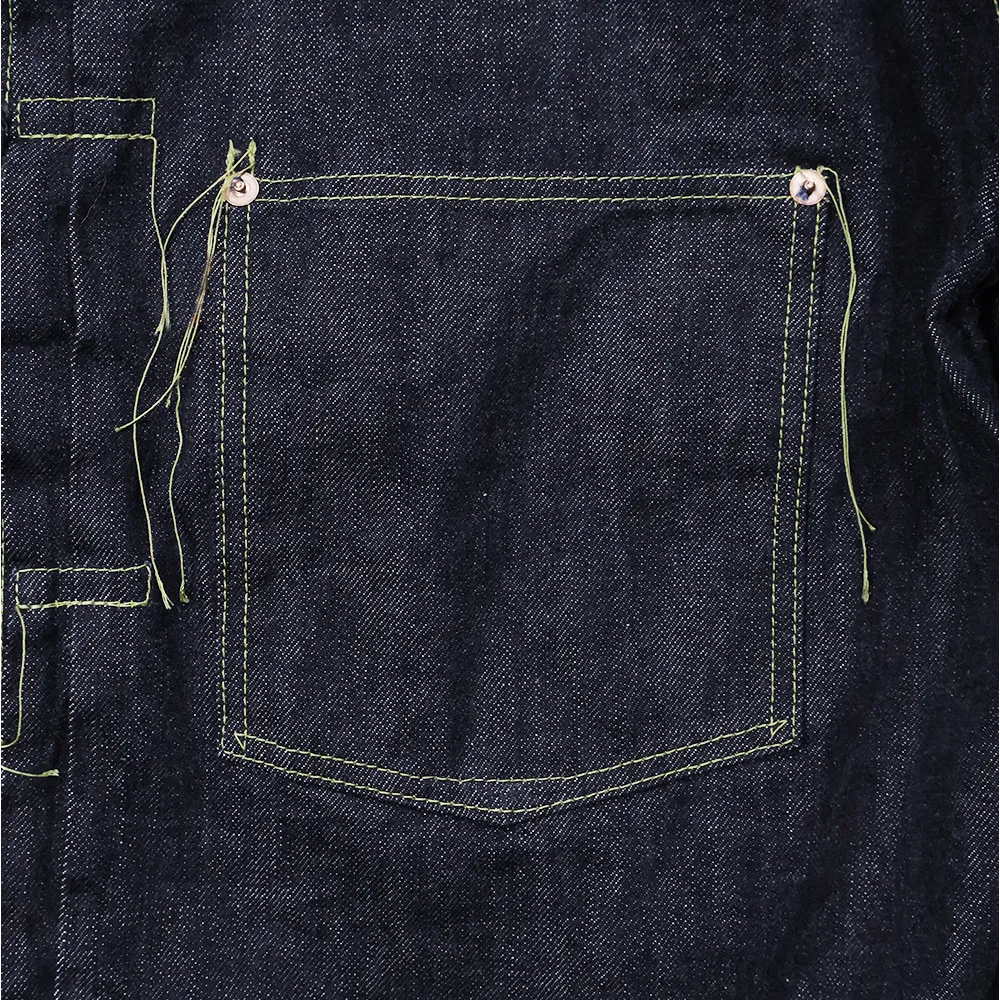 S2107W-24 - WWII Model Brown Cotton Denim Jacket - sold by Full Count product image thumbnail 2