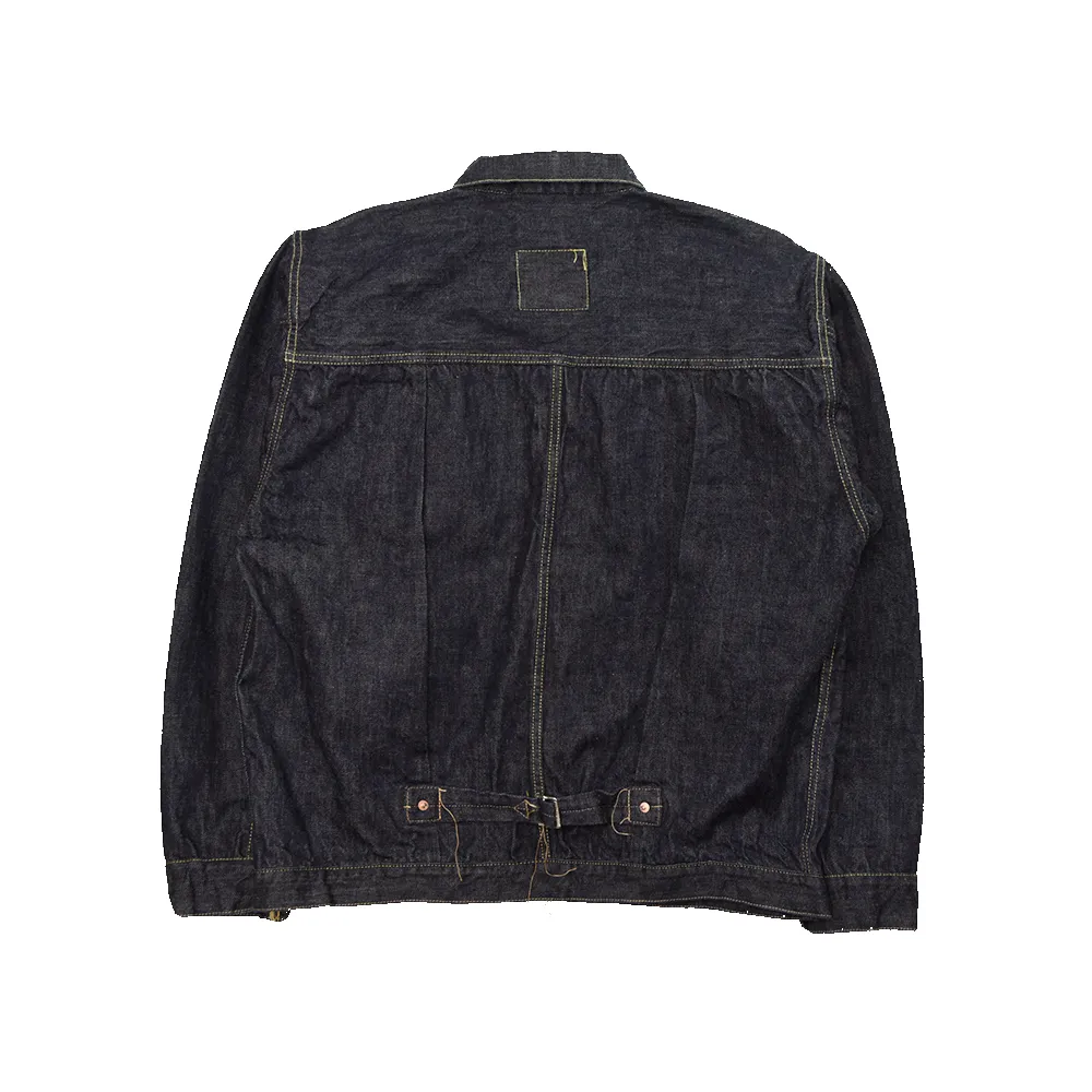 S2107W-24 - WWII Model Brown Cotton Denim Jacket - sold by Full Count product image thumbnail 3