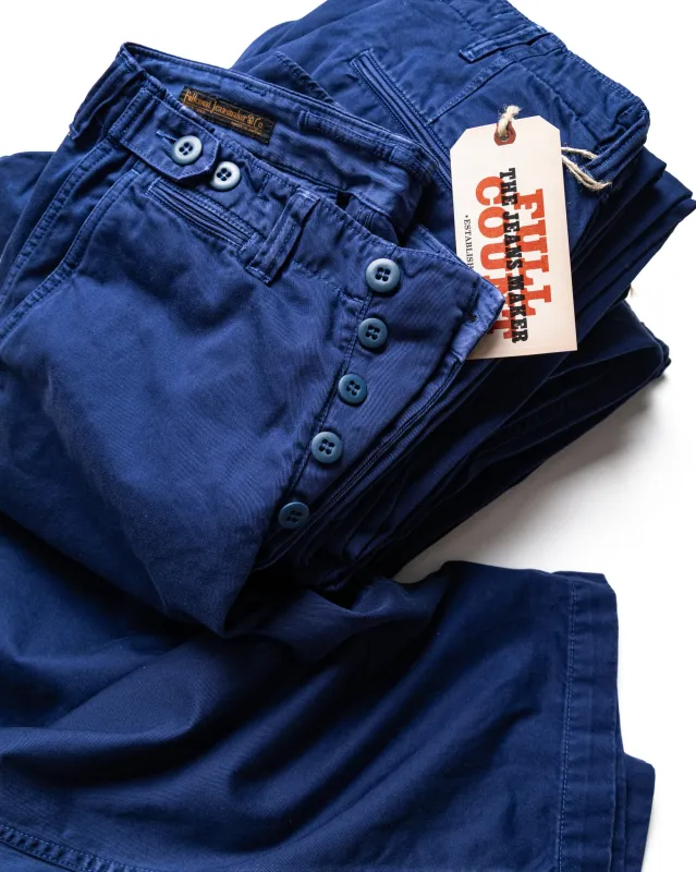 [LIMITED] 1971-BIG4 1971 Model Pants (Blue in Green Exclusive) made by Full Count