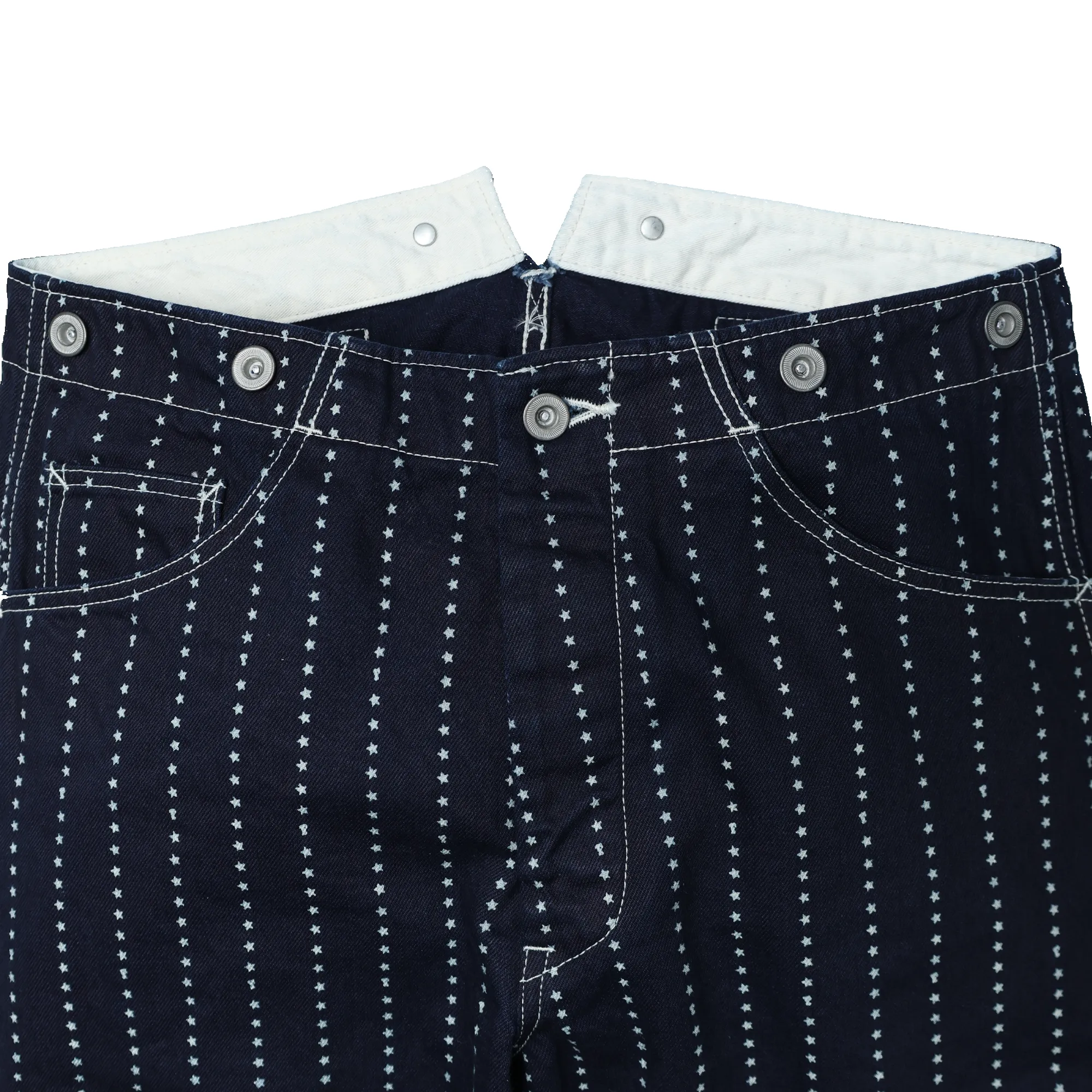 1138 Star Wabash Workers Pants sold by Full Count product image thumbnail 3