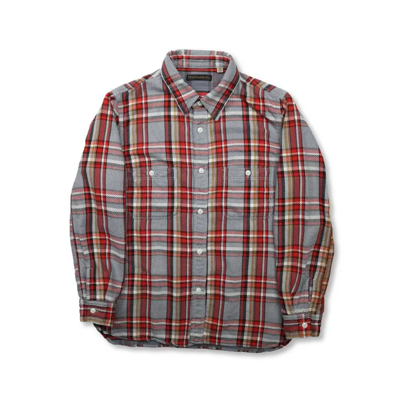 [2025AW] 4094 Original Cotton Check Flannel Work Shirt sold by Full Count