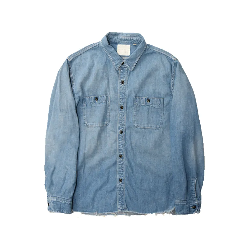 [2026SS] 4890HW-24 Denim Work Shirt sold by Full Count