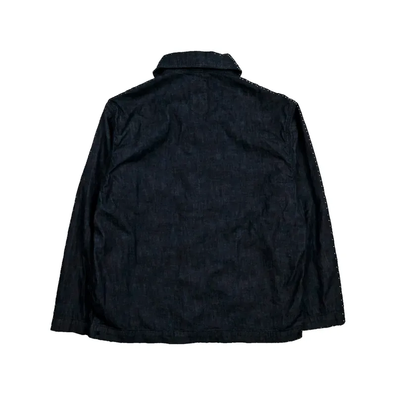 [2026SS]2052-1 USN Shawl Collar Denim Coverall sold by Full Count