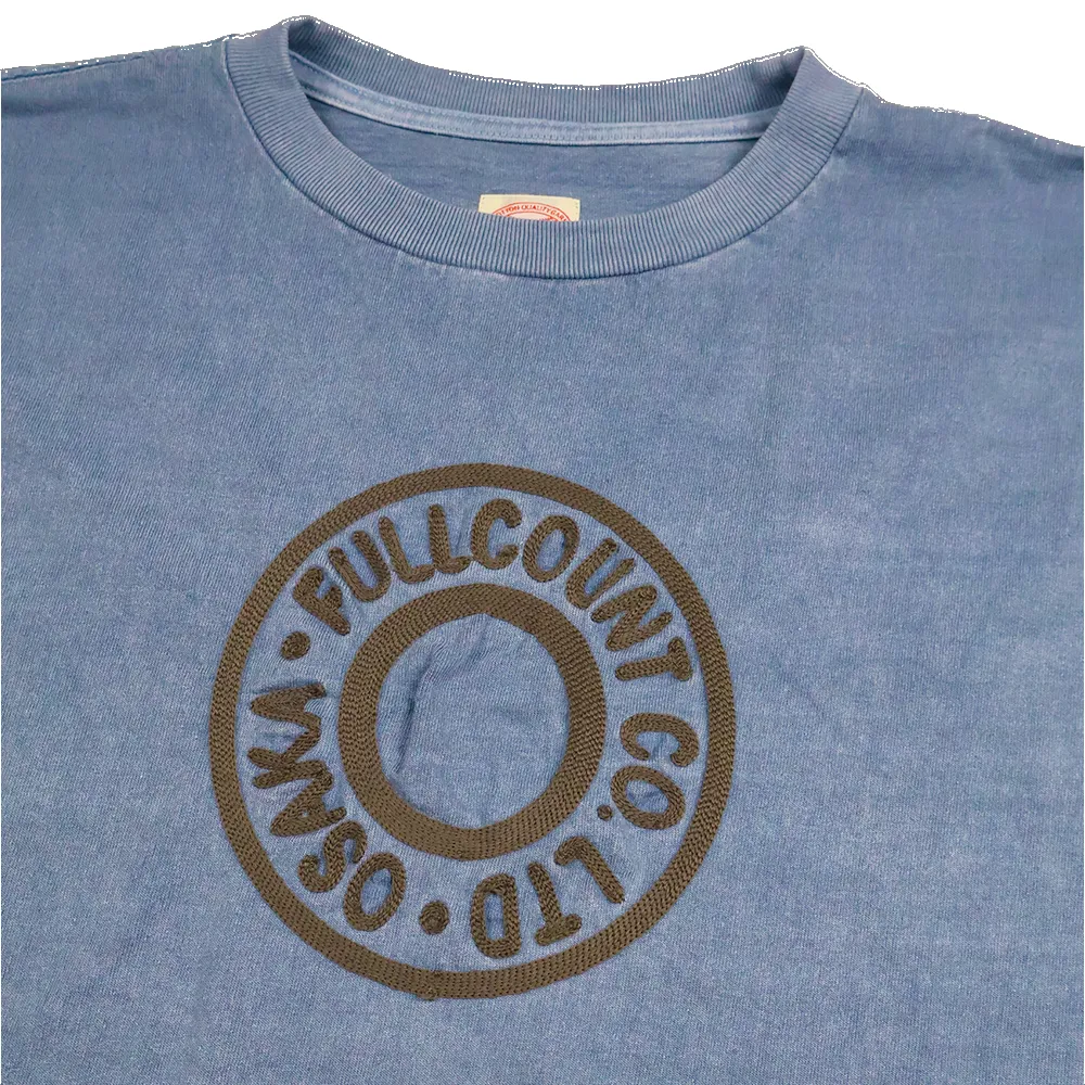 5504-4 Embroidery T “Tack Button” VE (Vintage Effect) sold by Full Count product image thumbnail 3