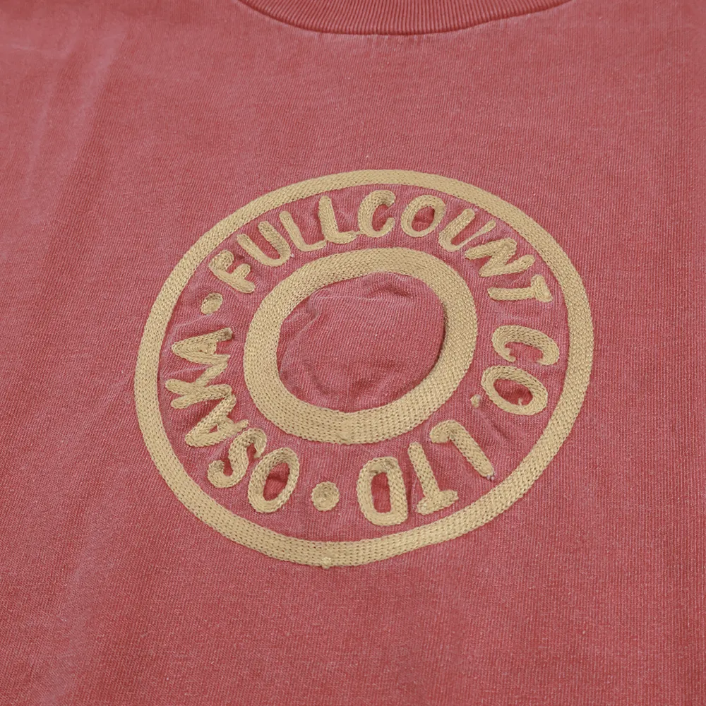 5504-4 Embroidery T “Tack Button” VE (Vintage Effect) sold by Full Count product image thumbnail 5