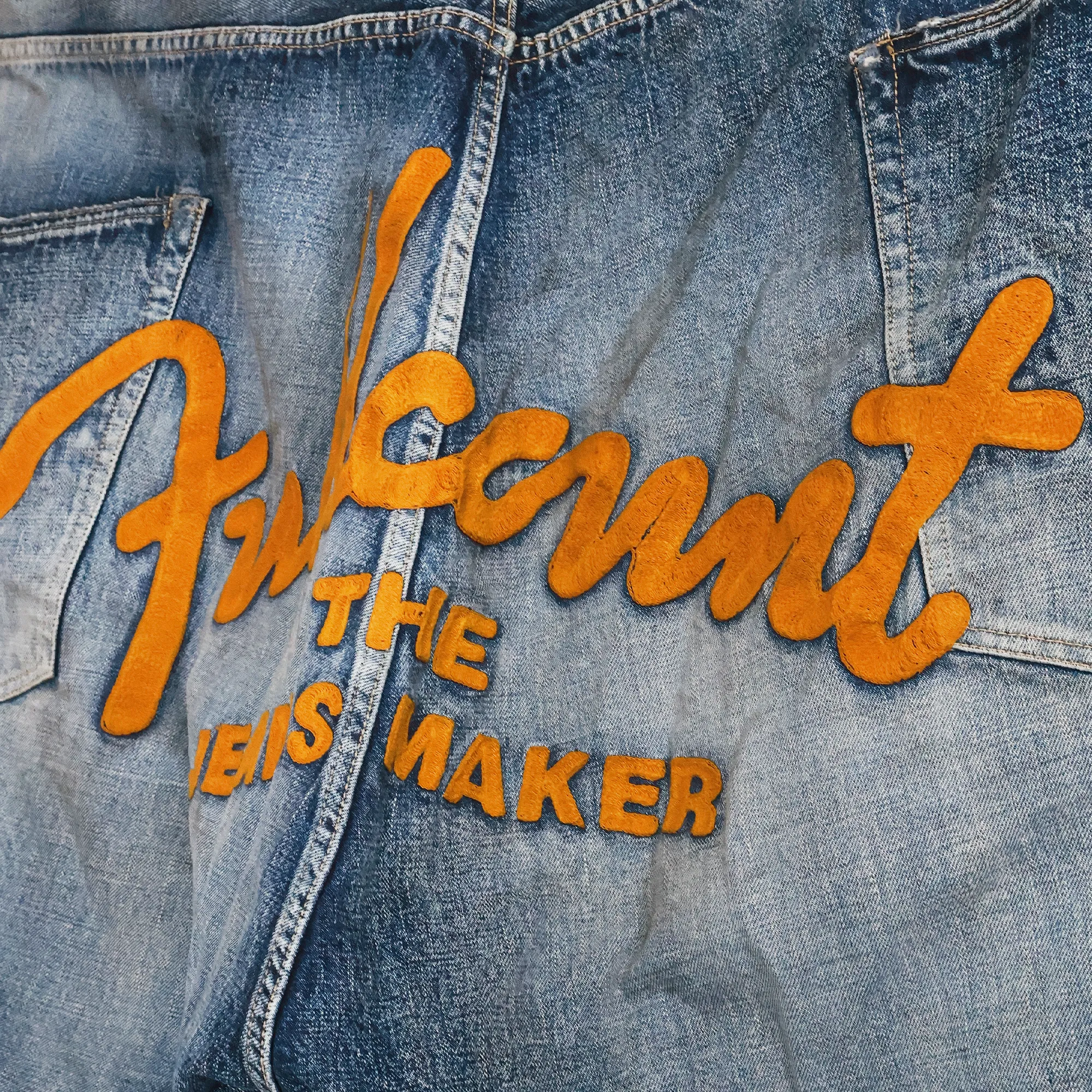 6820BIGHW Big Denim Banner (More Than Just Fear) sold by Full Count product image thumbnail 3