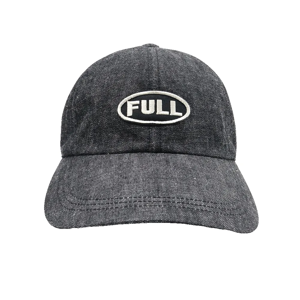 6770-26 Black FULL Wappen Denim Cap sold by Full Count product image thumbnail 5