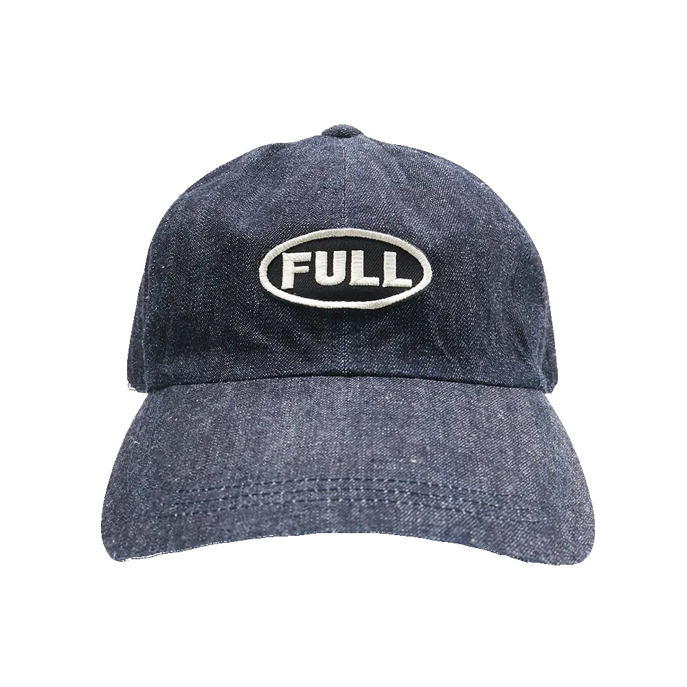6770-26 Black FULL Wappen Denim Cap sold by Full Count product image thumbnail 2