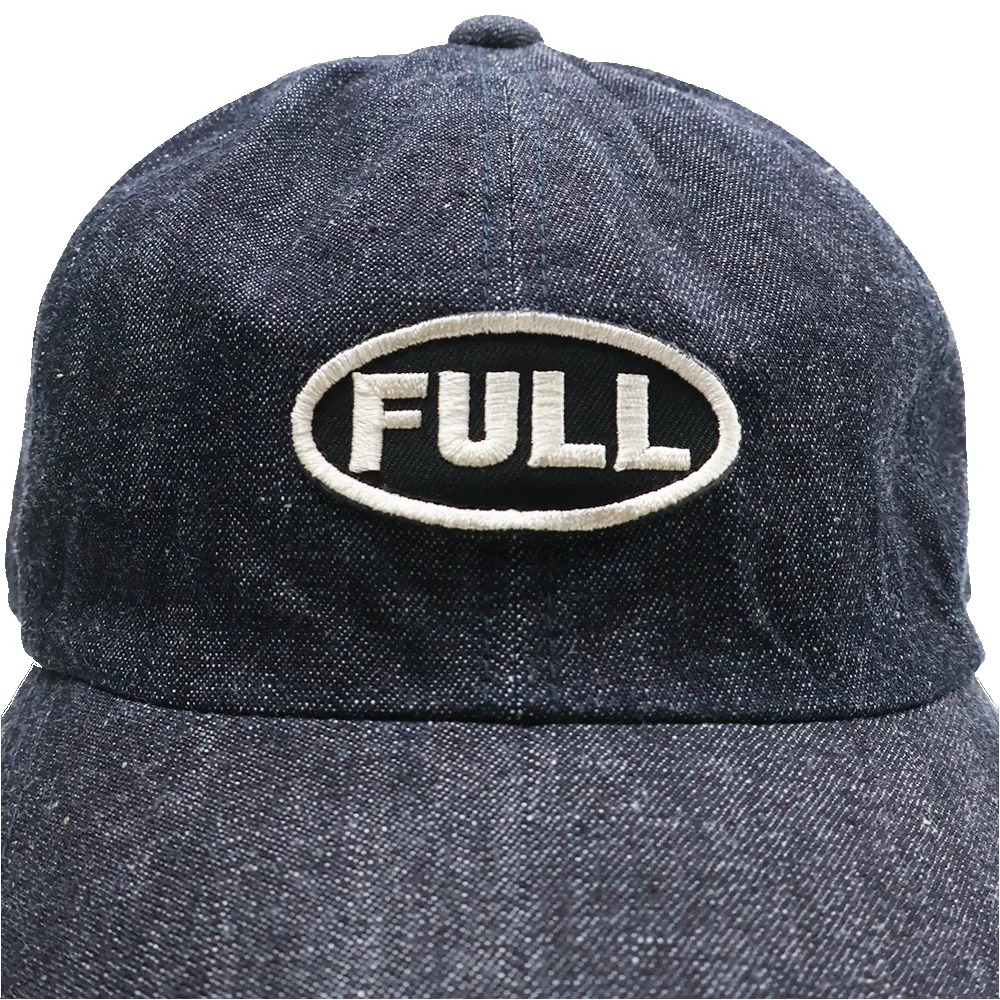 6770-26 Black FULL Wappen Denim Cap sold by Full Count product image thumbnail 3